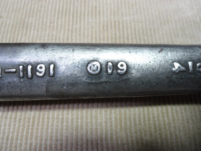 Vtg Dodge Brothers Q1191 Open Ended Wrench 7/8″ x 3/4″ Tool Kit 1930s 1940s