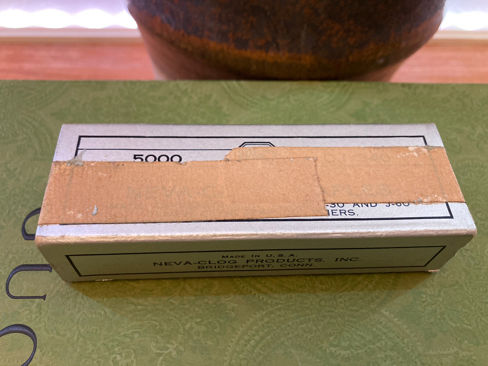 Vintage Hansen 5000 Blue-Line Tack Points Staples No. 34-1/4″ plus 3 box extra.