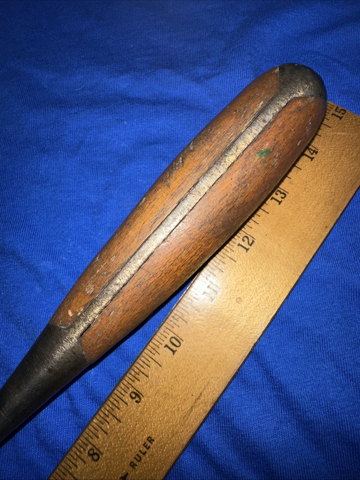 Antique FEDERAL Perfect Handle Screwdriver Slotted Full Tang 8 W.H. 14.5 inch.