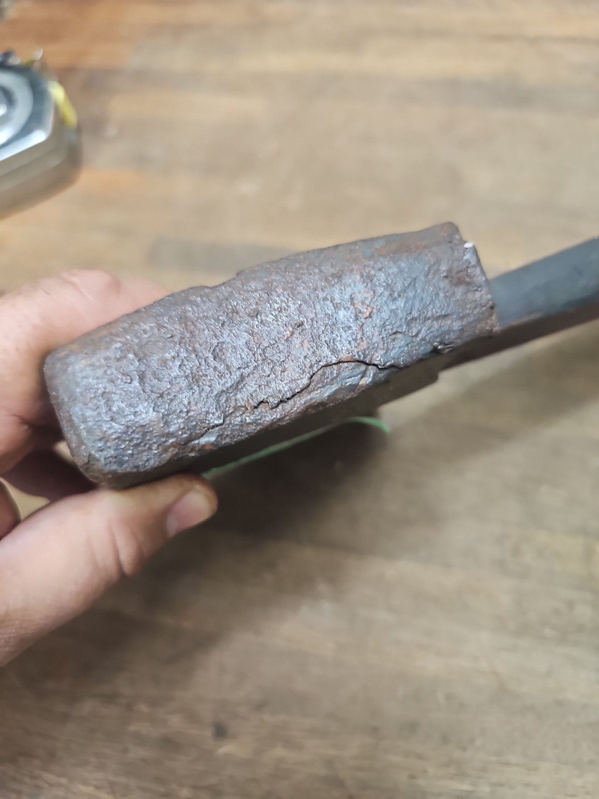 AC18- Antique Hand Forged JB STOHLER AXE Schaefferstown Pa 4 lb 7 oz