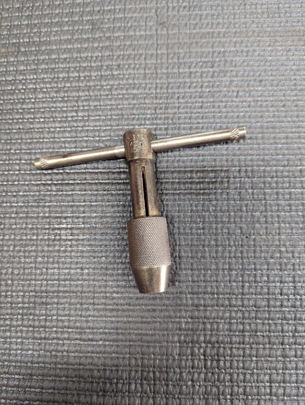 Greenfield GTD Tap Handle T Handle Wrench No.332 USA Vintage