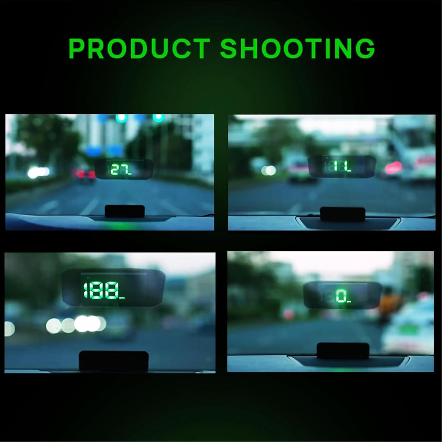 Heads up Display for Cars,Car HUD,Head up Display for Car,Digital GPS HUD Spe…