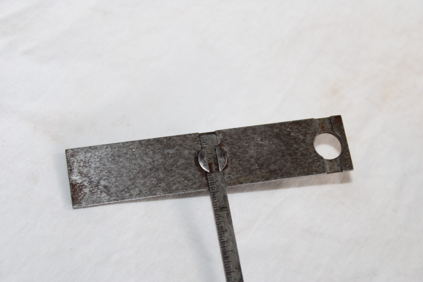 Vtg 4″ Lufkin Rule Co. No.509 Depth Gauge Rule Toolmaker’s Machinist Tool