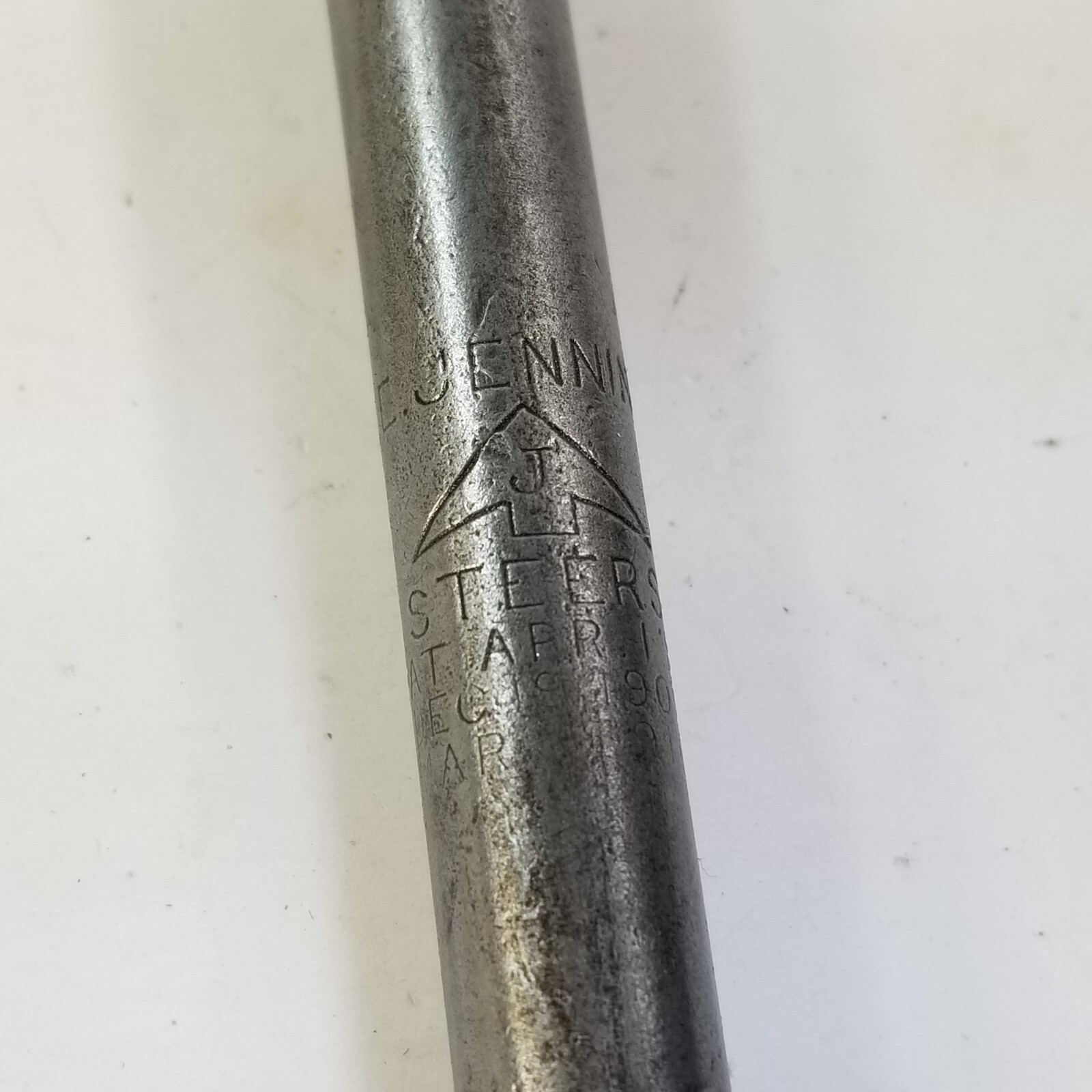 C. E. Jennings Arrow Head Steers Patent Expansive Bit 2 Cutter Cutting