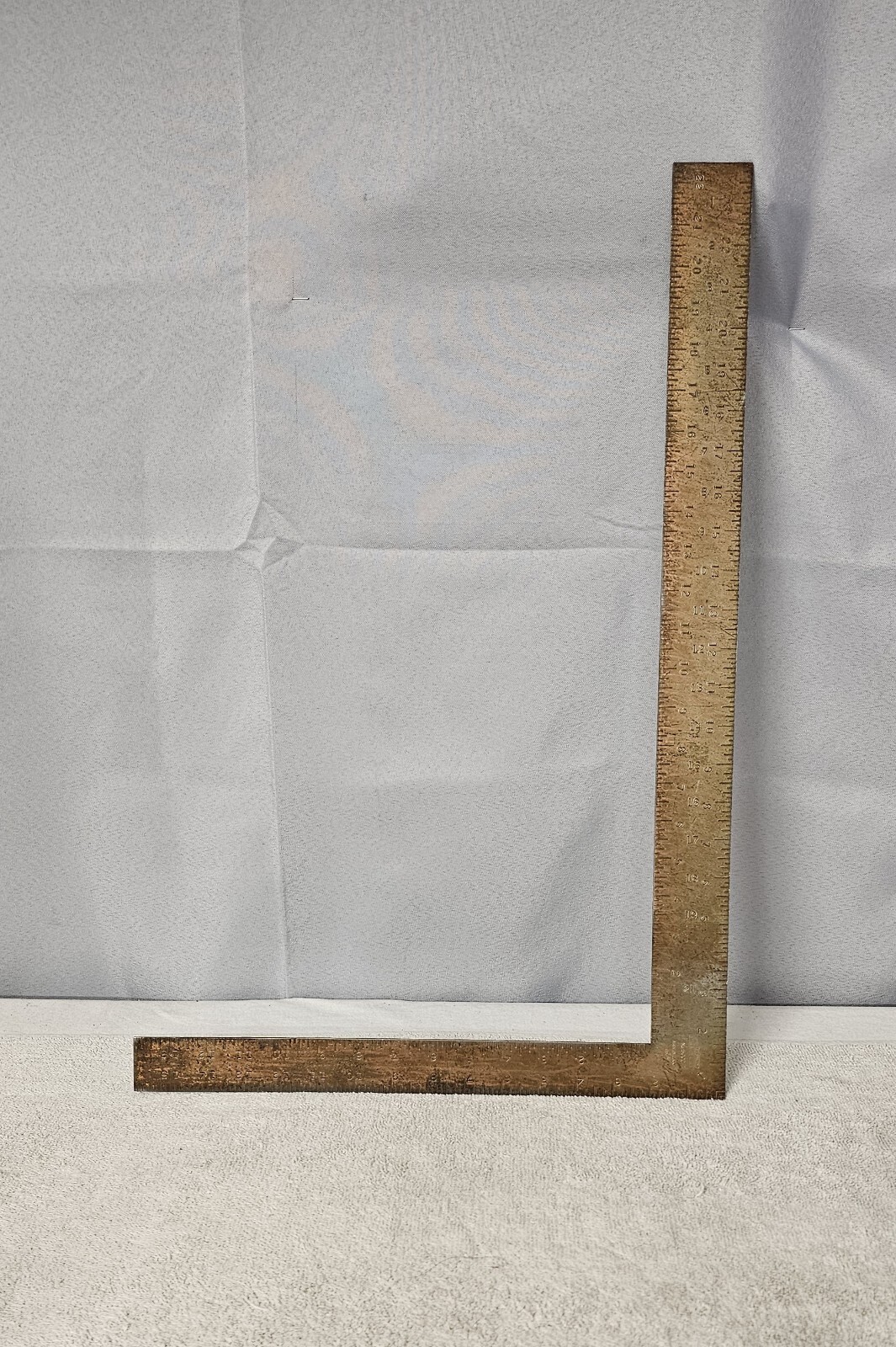 🇺🇸STANLEY HANDYMAN 500C Copper Coated Framing Rafter Square 24″×16″ Nice!!
