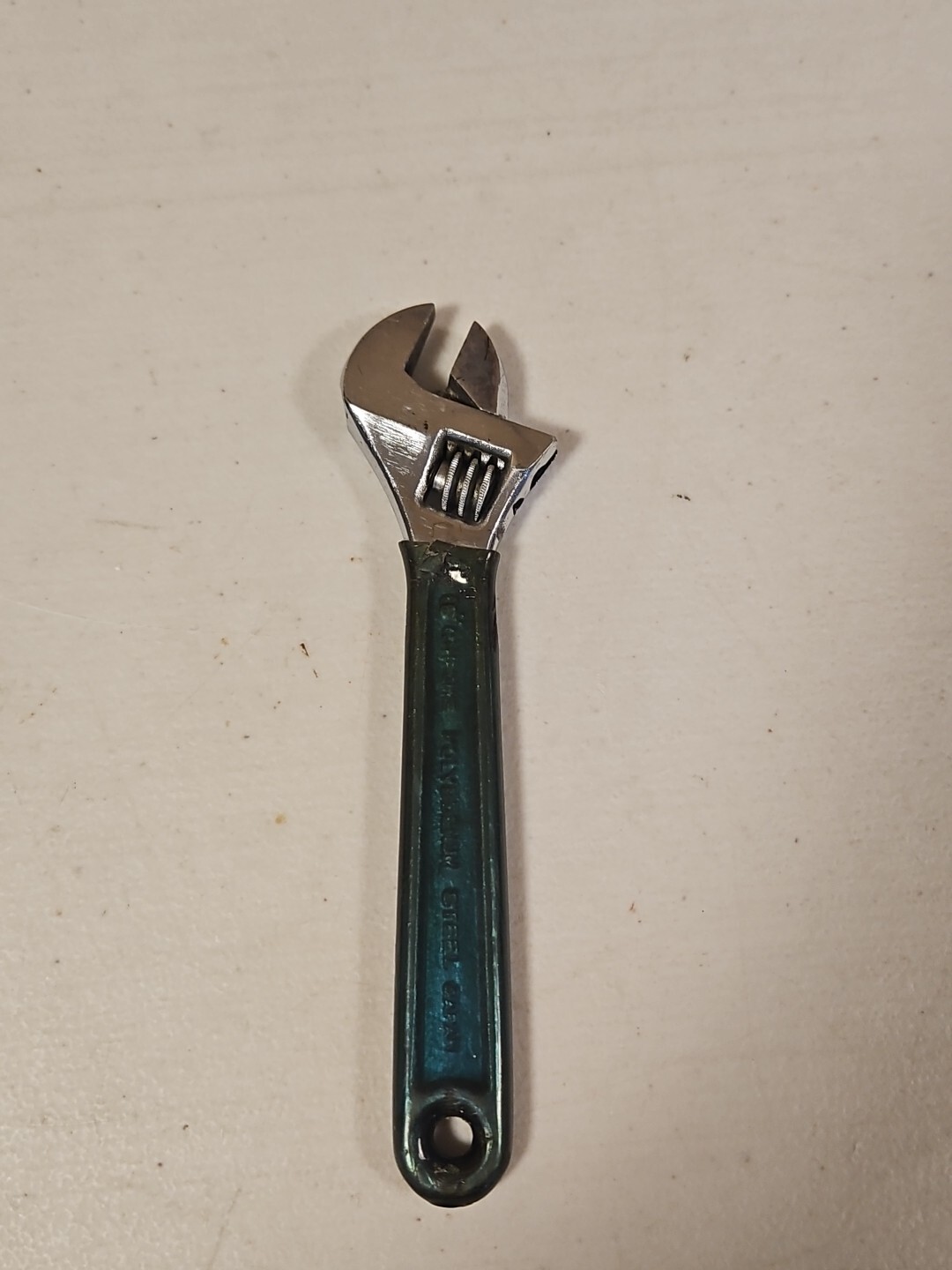 VTG Professional Adjustable Wrench 6 Inches Chrome Vanadium Steel Made in Japan