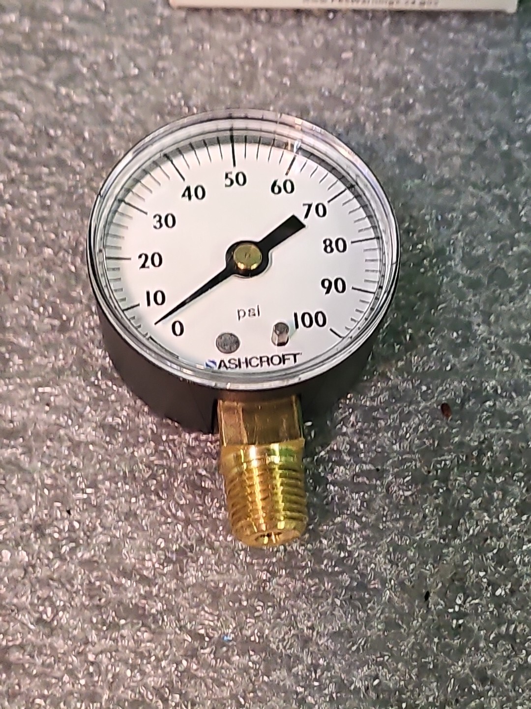 Ashcroft 20W1005PH 02L Up To 100psi | 1/4 NPT | 2″ READOUT POLYCARBONATE