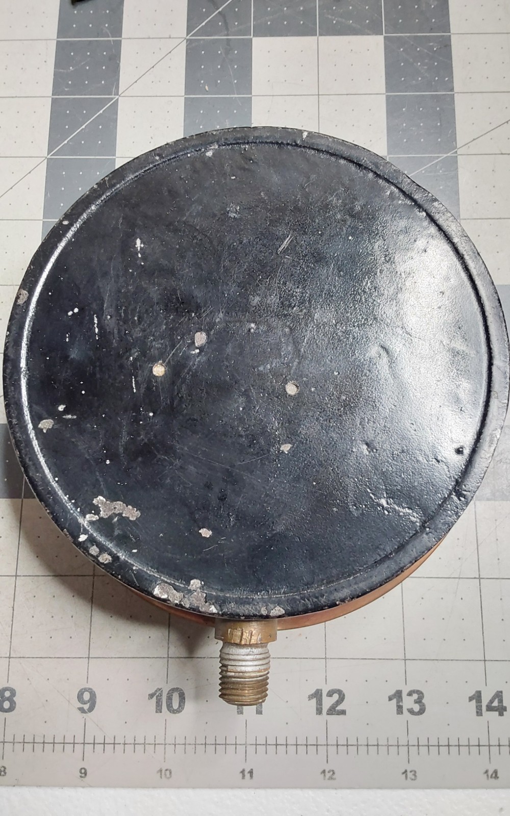 Brass American Steam Gauge & Valve Mfg Co 5 Altitude Pat 3-24-1902 Boston Punk