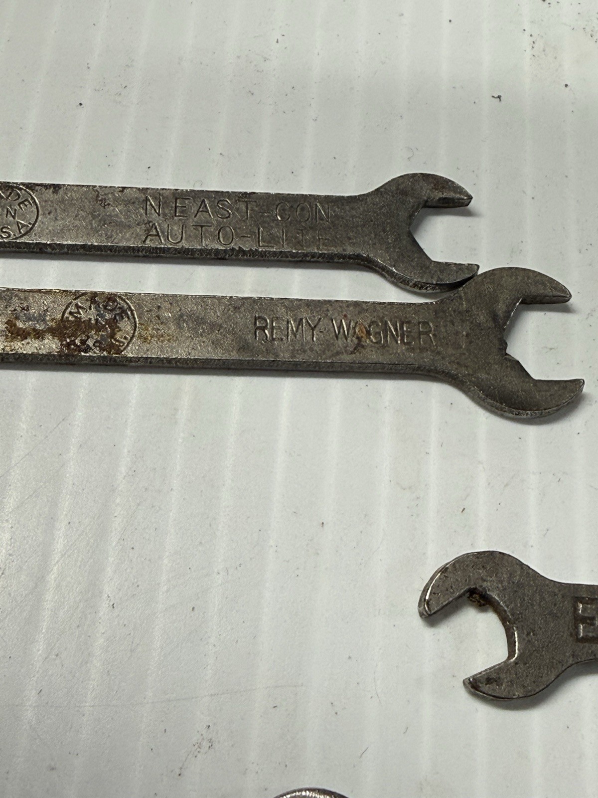 Lot Of 5 Auto Ignition-Magneto Wrenches. Eisemann,Splitdorf,Bosch,Wagner
