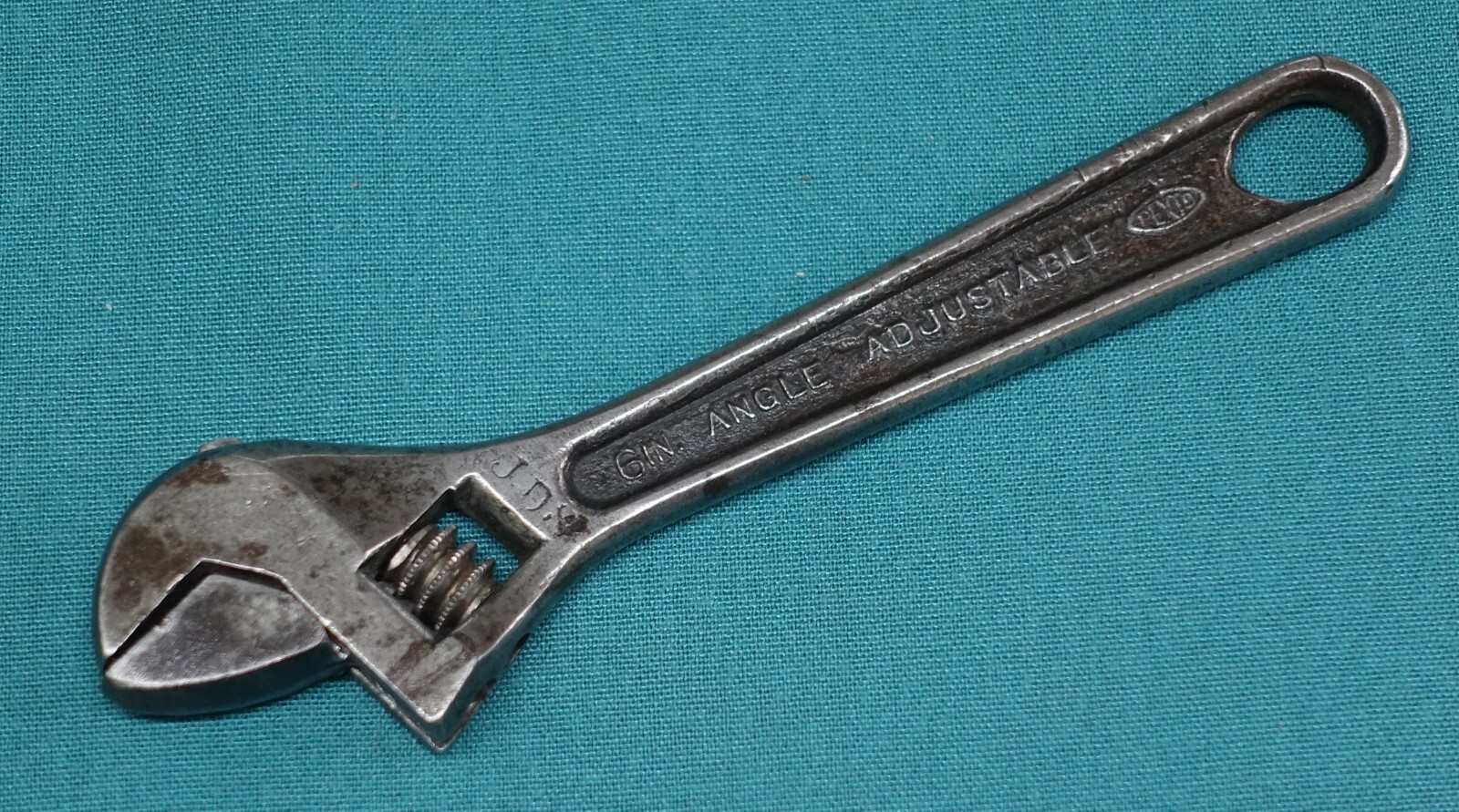 PECK STOW & WILCOX 6″ Angle Adjustable Wrench PEXTO USA WWII Era
