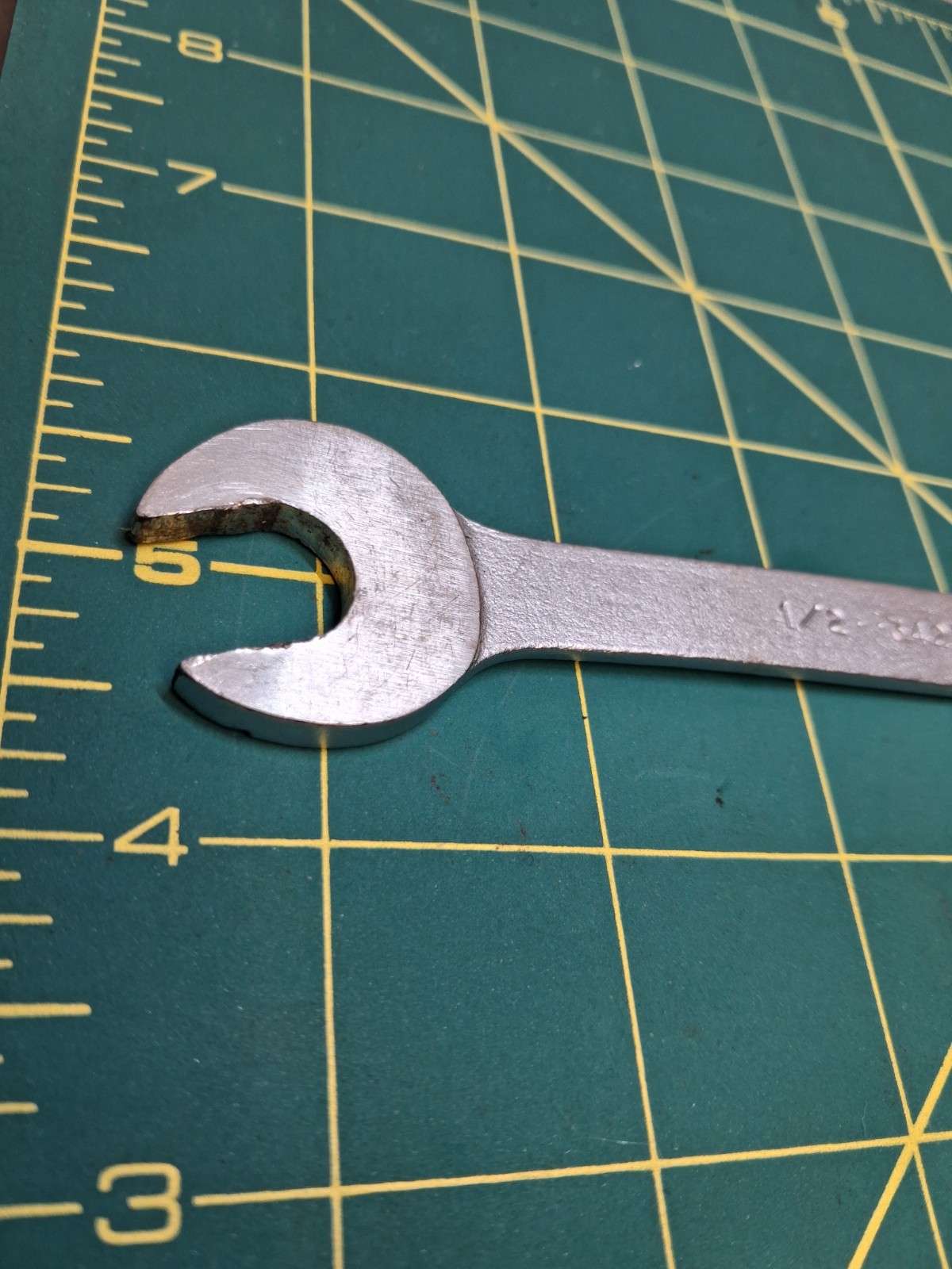Vintage USA Plomb Plumb Plvmb 3425 Combination Wrench 1/2” & 7/16”