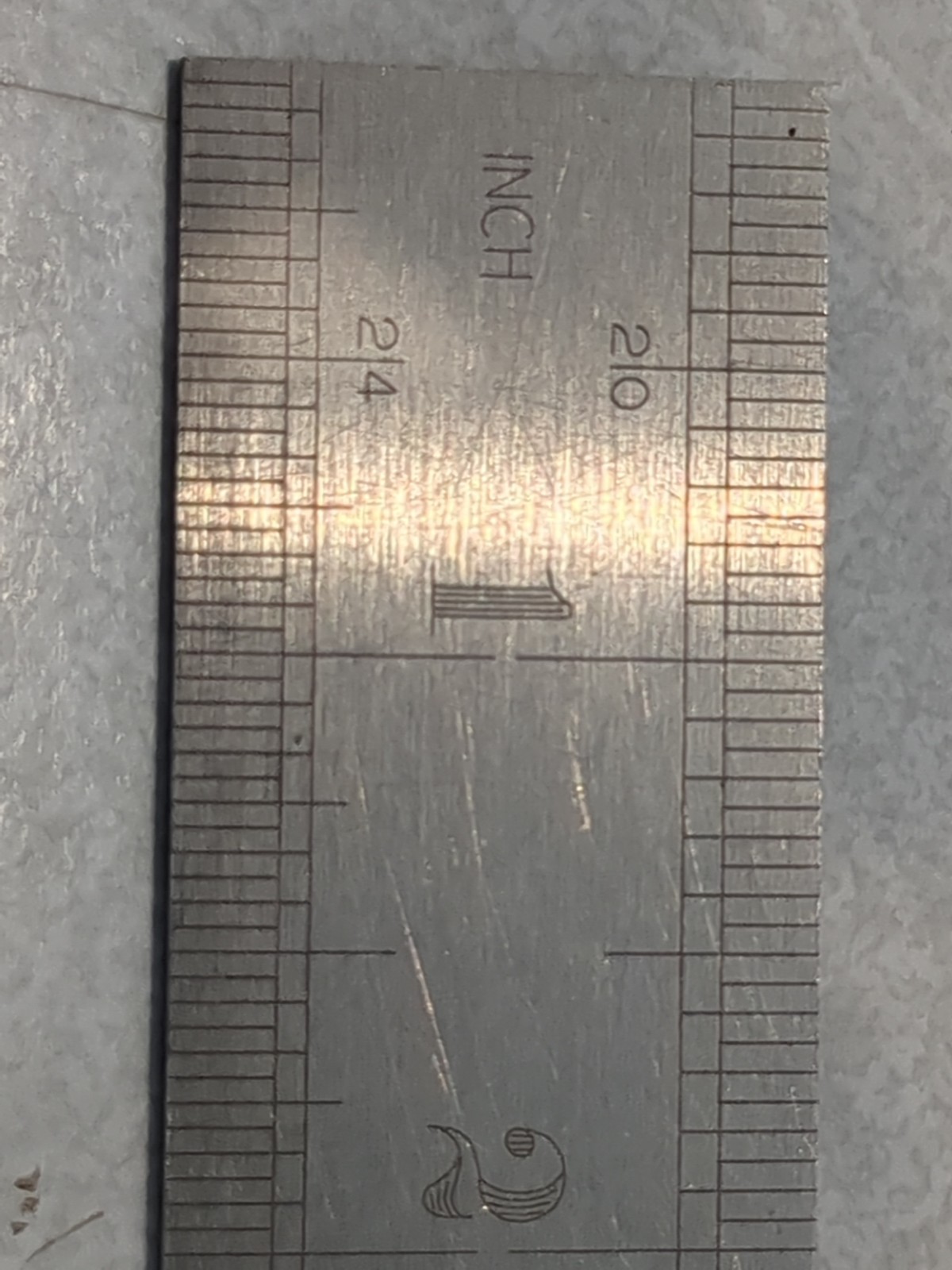 Vtg Chesterman Sheffield England Steel 12” Ruler No. 412D Rustless