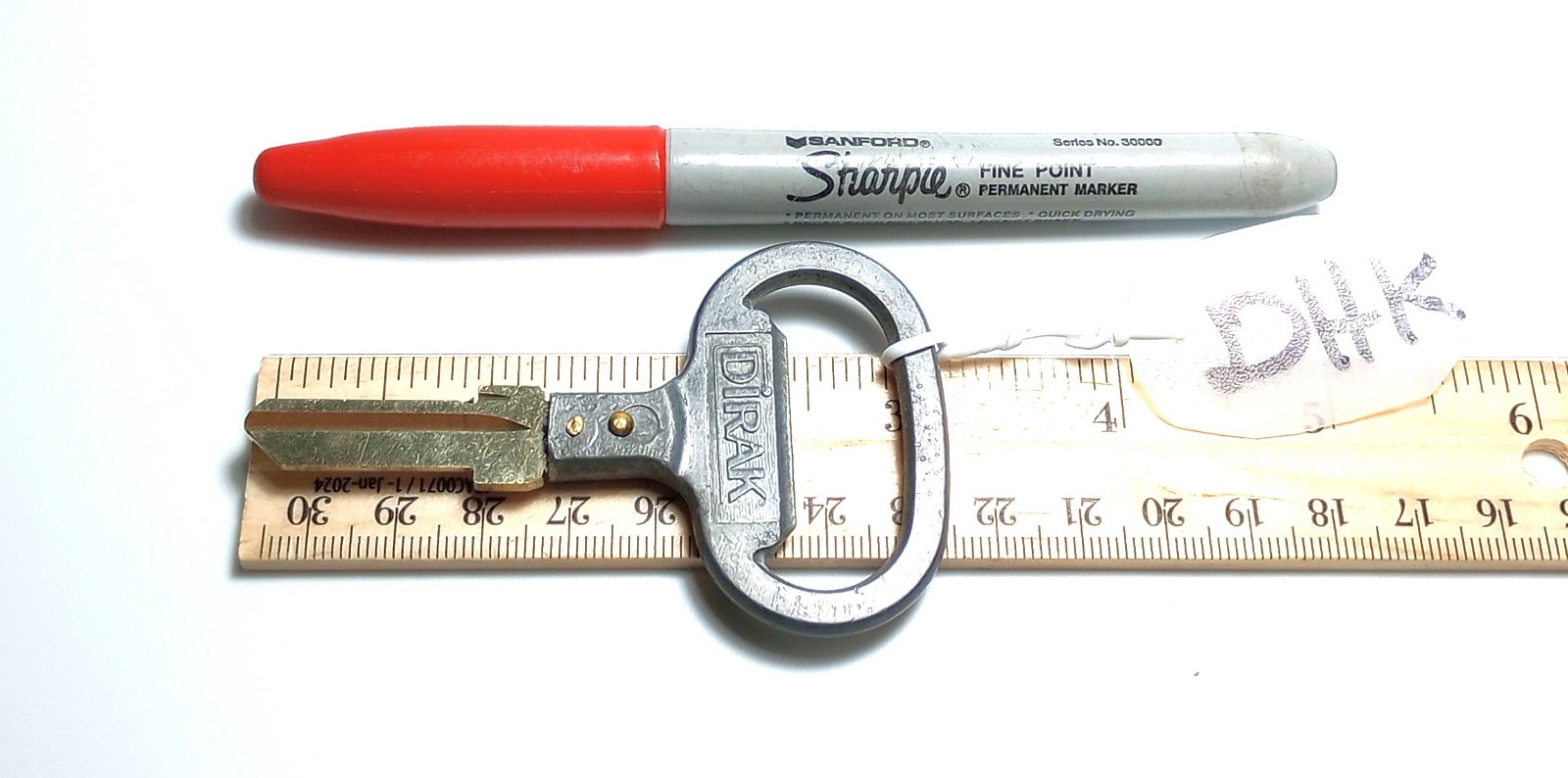 Dirak Bottle Opener House Key Blank Schlage SC1 / SC4 / Kwikset KW1