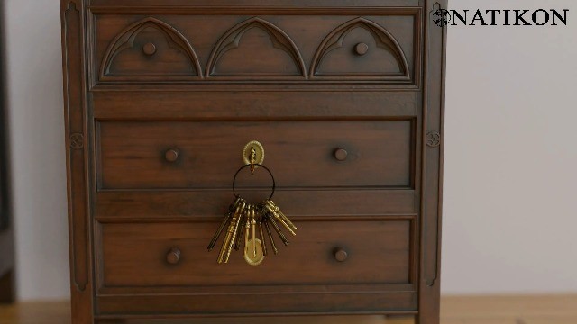 Antique Skeleton Key Set – Vintage Reproduction Keys for Cabinet Doors & Drawers