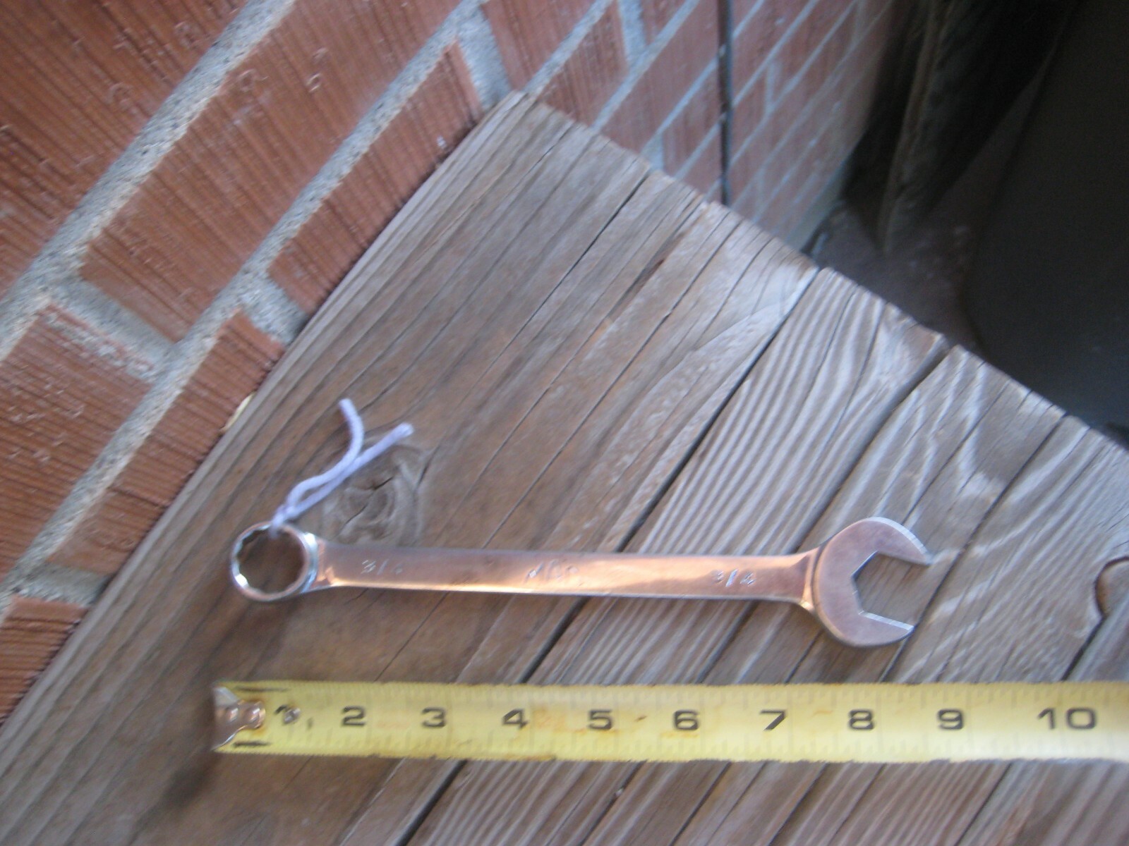 1980s Vtg MAC * 3/4″ Combination Wrench CW24 & 12 Pt Full Chrome Polished USA