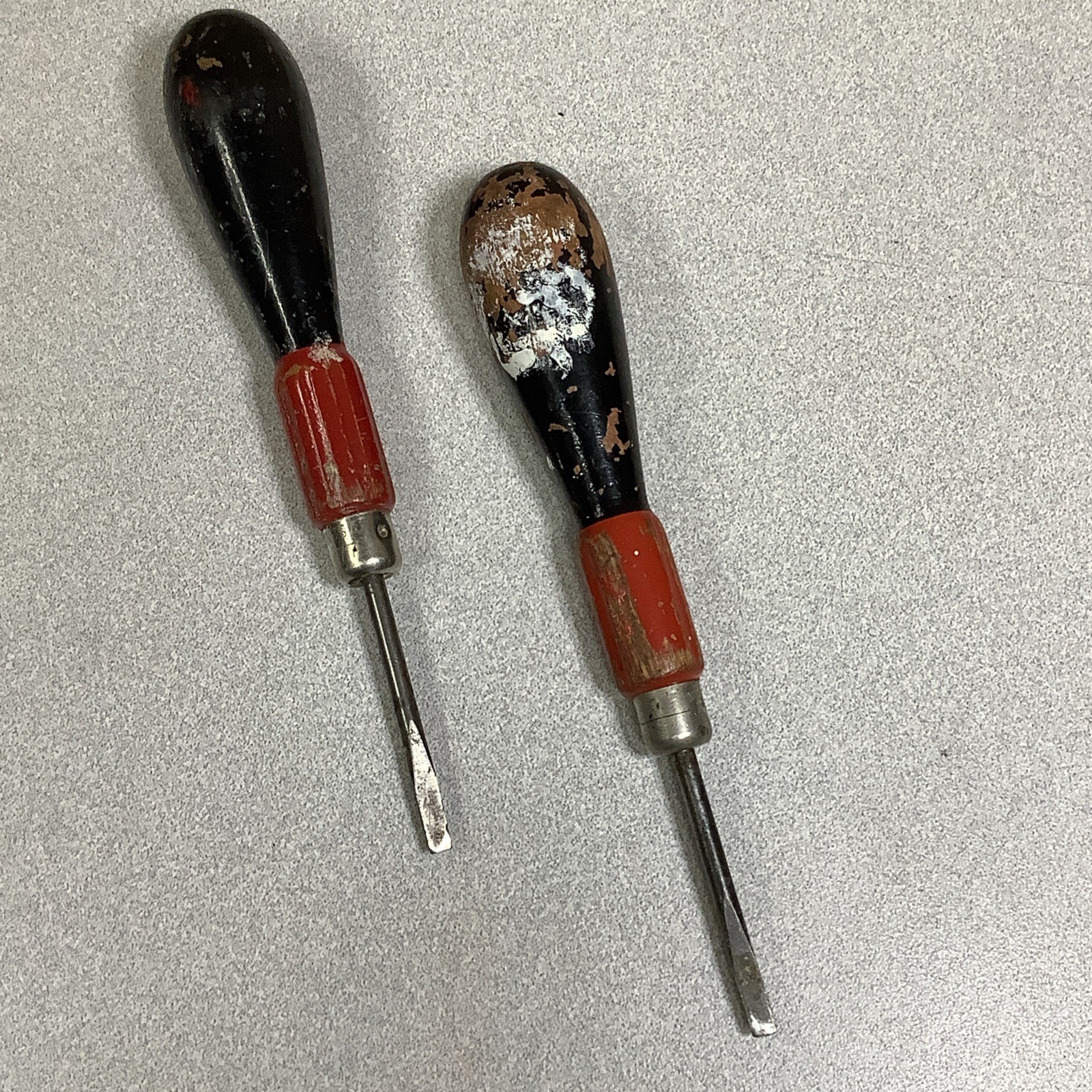 Vintage Stanley No.177 Radio Standard Screwdrivers Wood Handled
