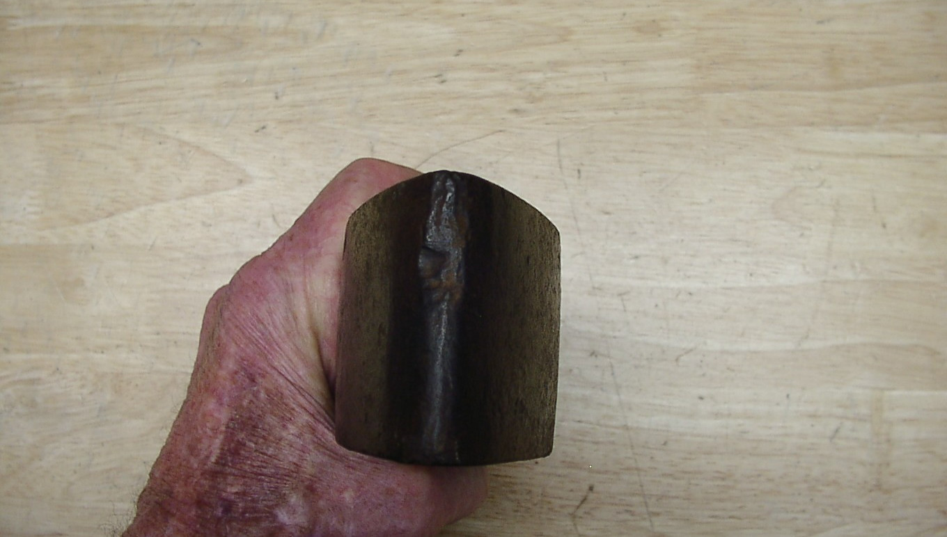 Vntg Warwood 462,8lb. Straight Peen Sledge Hammer Head,7-3/8″,Heavy Use & Wear!