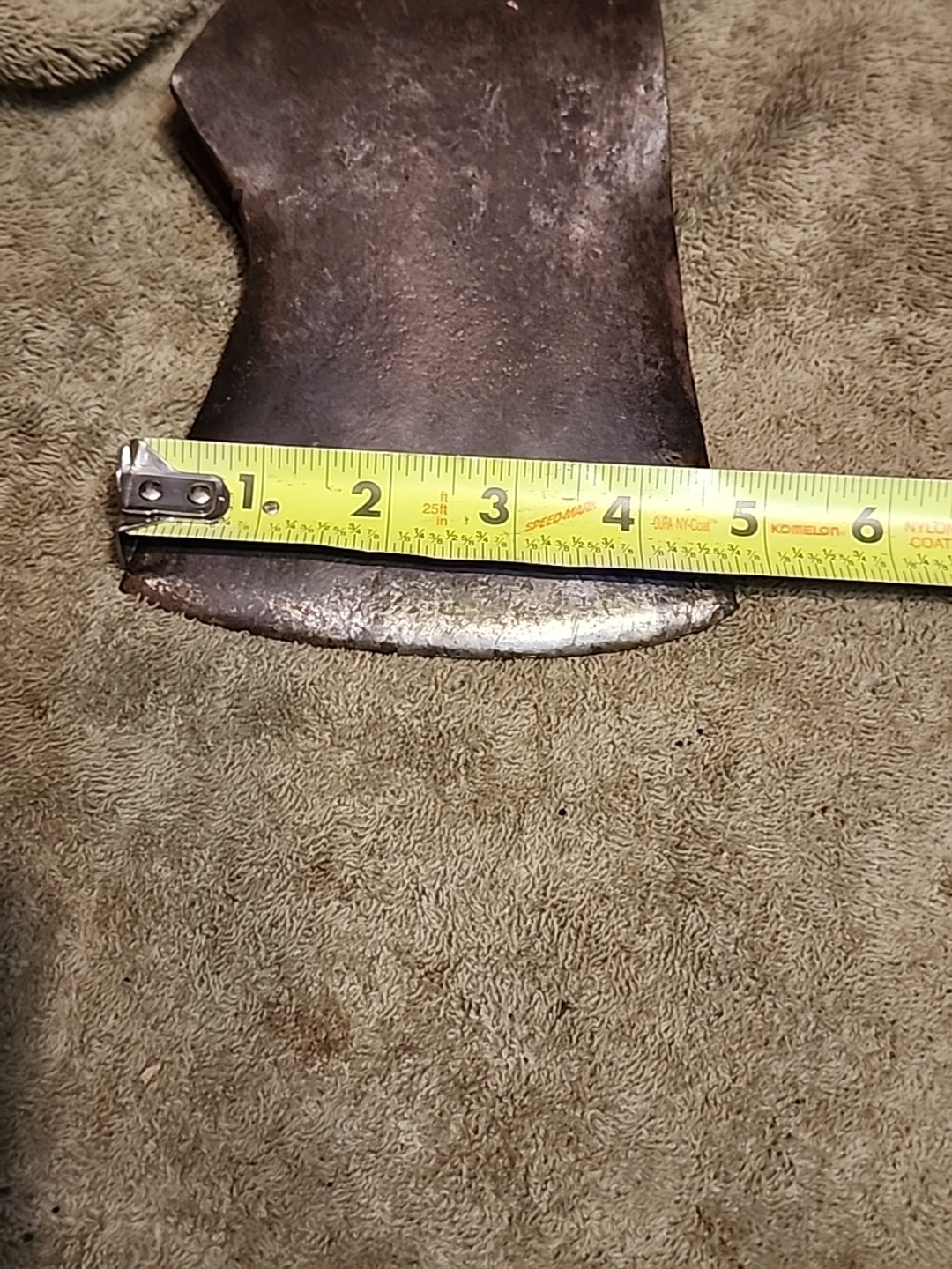 Vintage True-Temper AMERICANAX Jersey Pattern Axe Head Glass port 4 Lbs