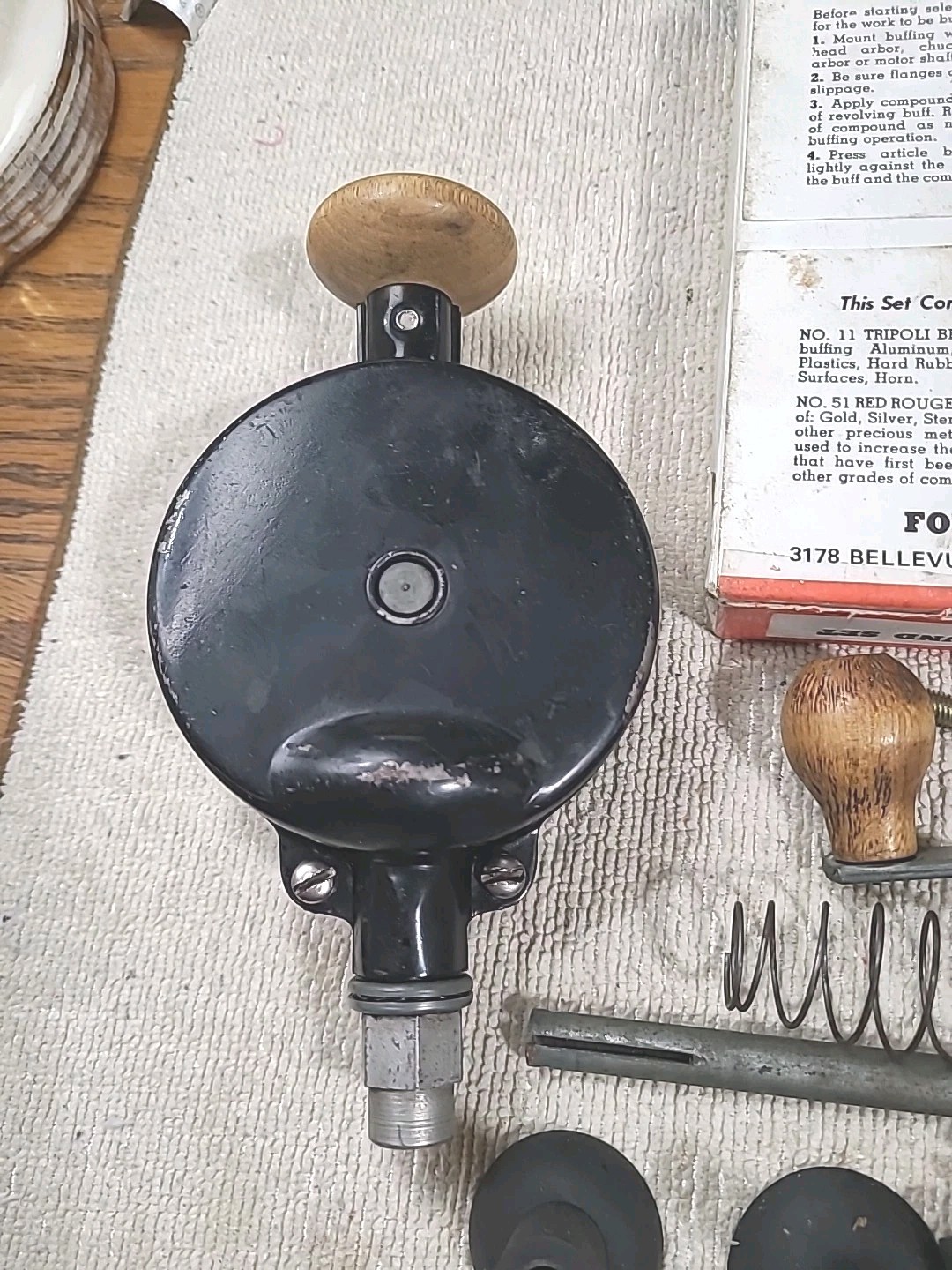 Vintage ZIM No 301 Valve Grinder Lapper Tool USA MADE Original Box, Compound Lot