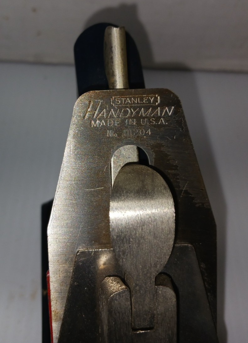 Vintage Stanley Handyman Plane H1204 9.75″ Long 2″ Blade Made In USA IN BOX!