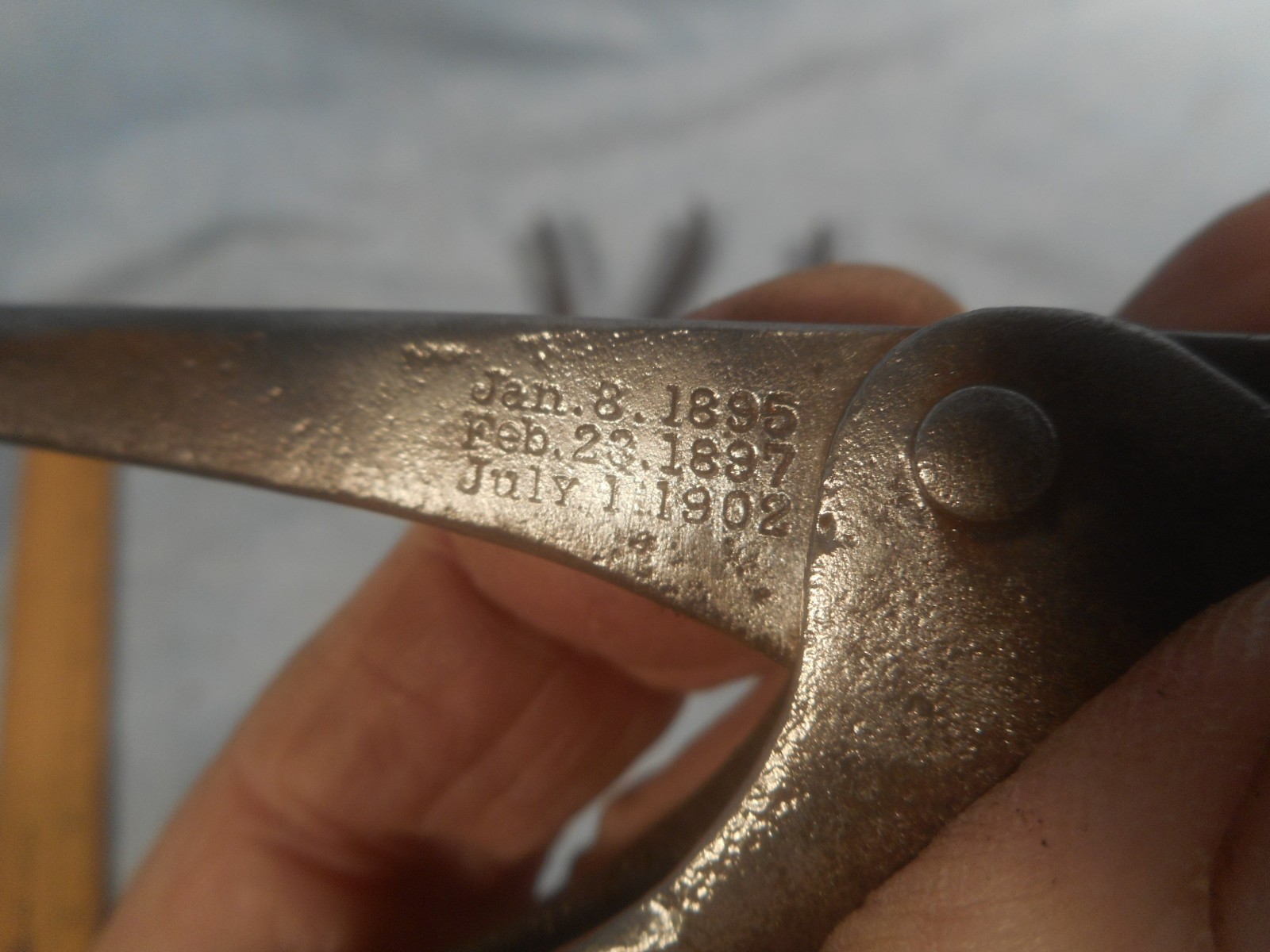 Set Of 3 Antique/VTG Saw Set Tools 2 Morrills and 1 PARR?