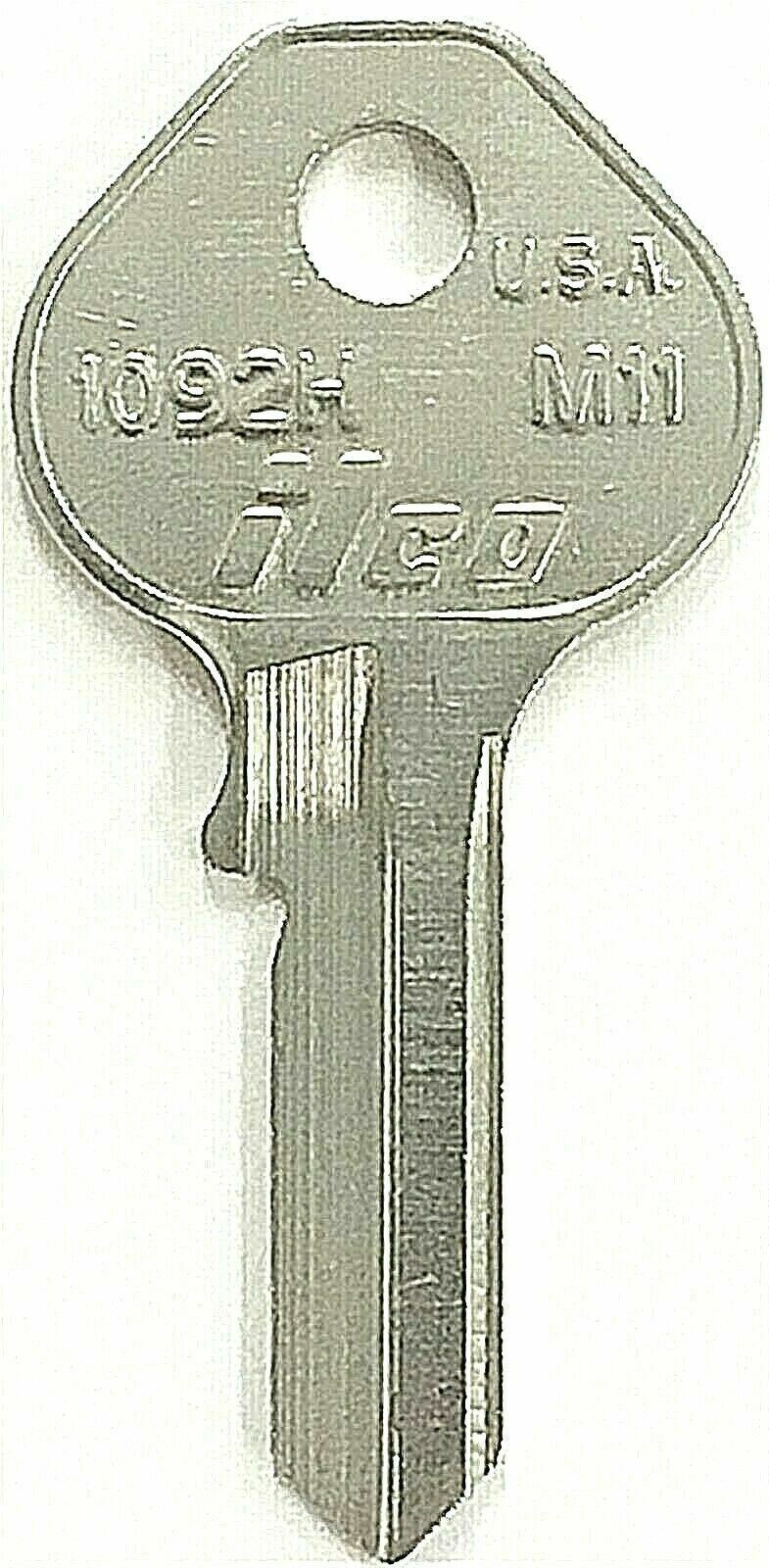 1 Master Padlock #17 Key Blank M11 92T MA2 MAS5D 17K MS13R 1092H Keys Blanks