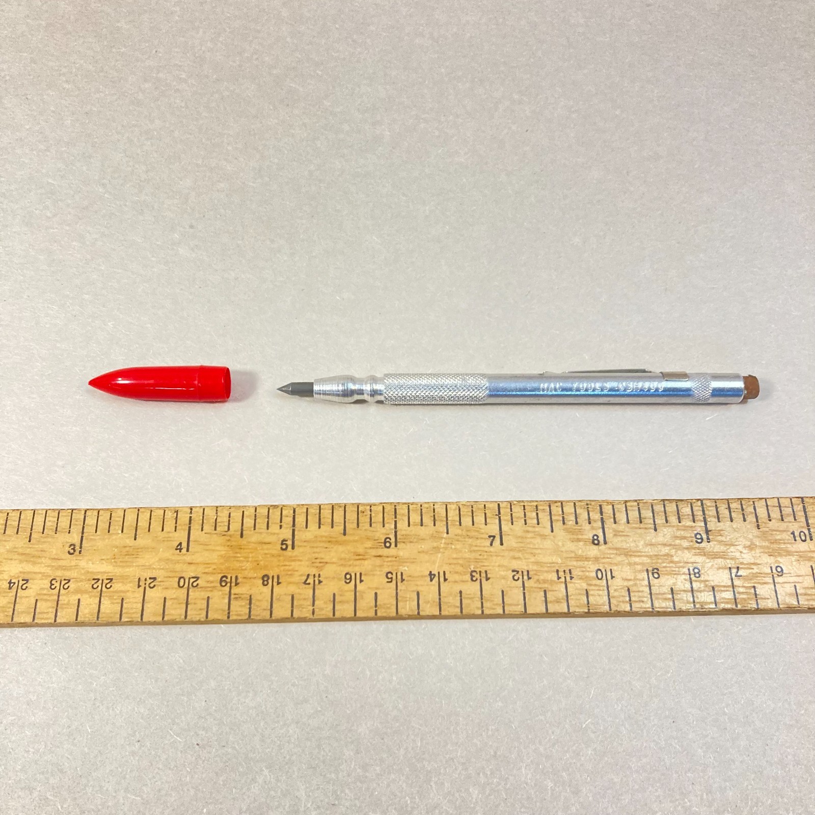 Mac Tools Metal Scribe Magnetic Pick-up 5″ Pocket Clip Aluminum #CSM400 USA