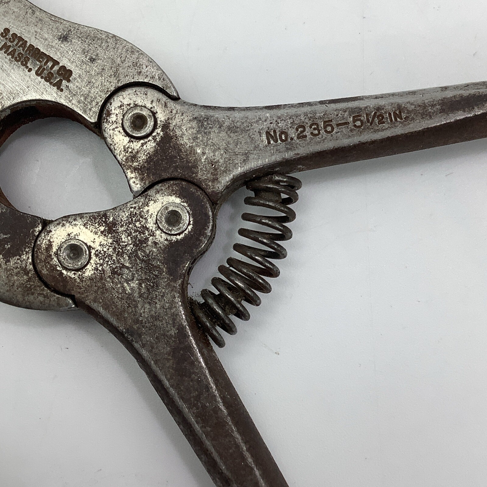 VTG L.S. Starrett USA Machinist 5-1/2″ No.235