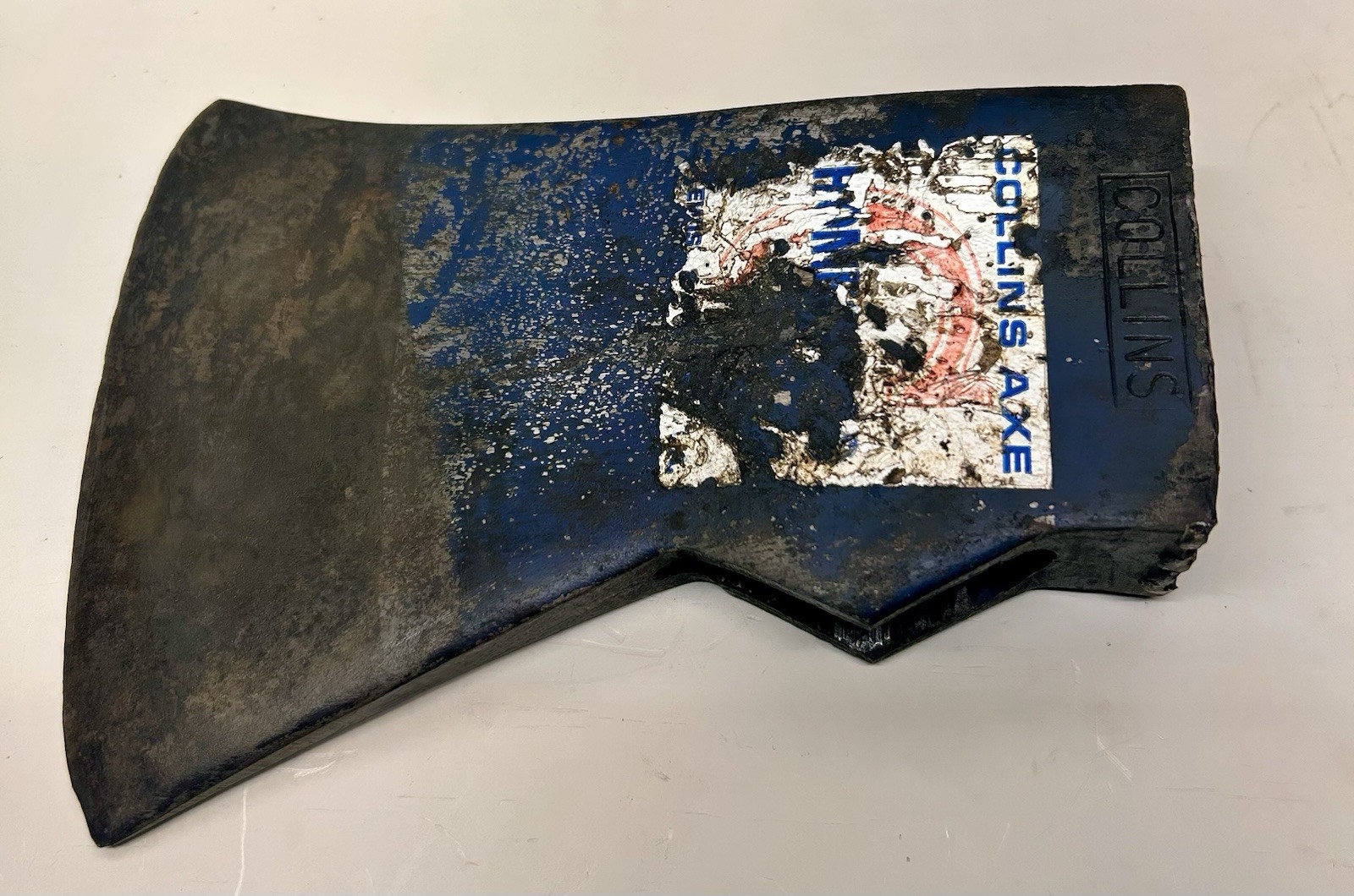 Vintage Collins Homestead Axe Head 3lbs 5oz Jersey Pattern (7″ x 5-1/8″) Wedge
