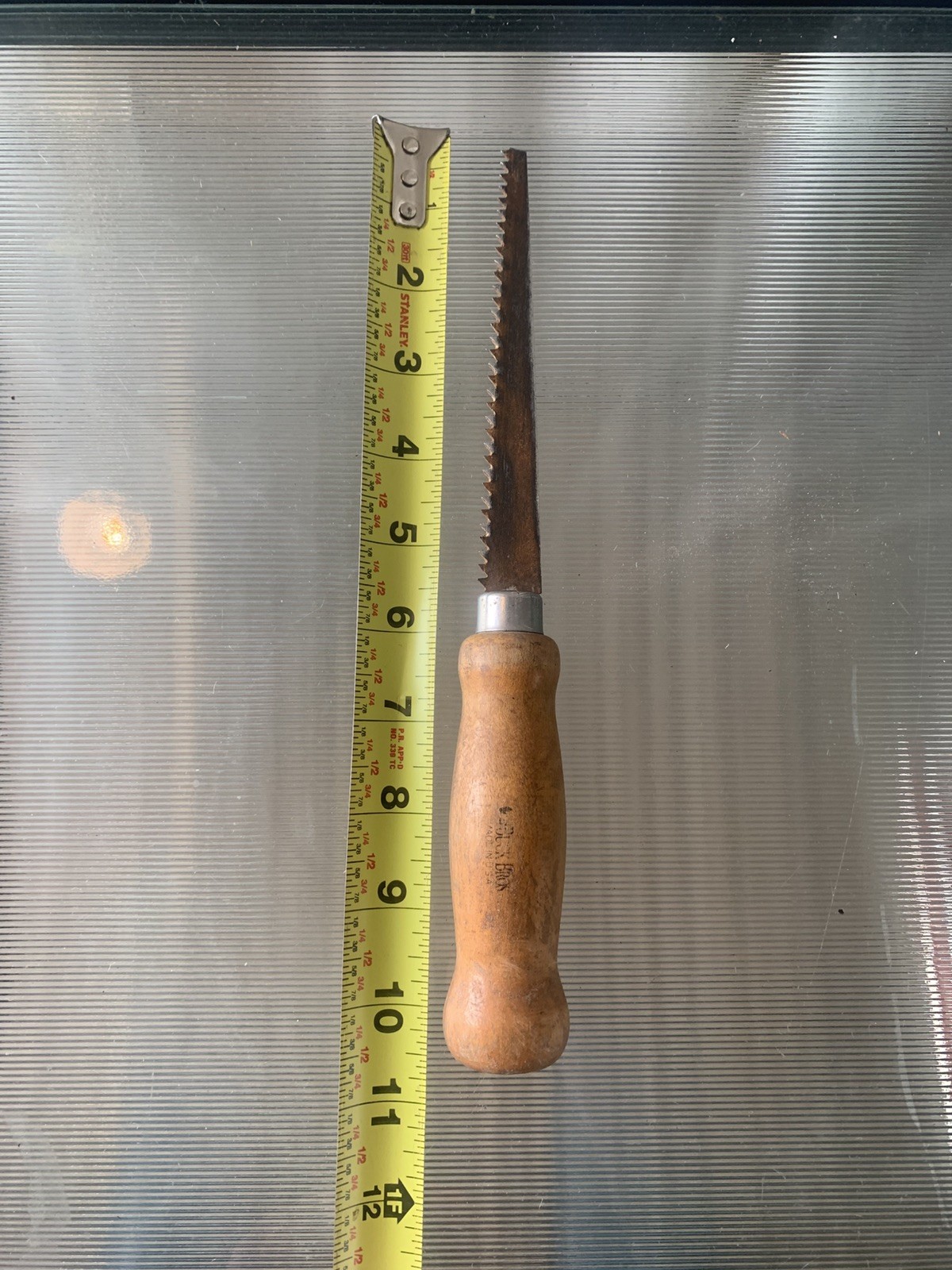 Vintage Buck Bros Drywall Hand Saw Made in USA