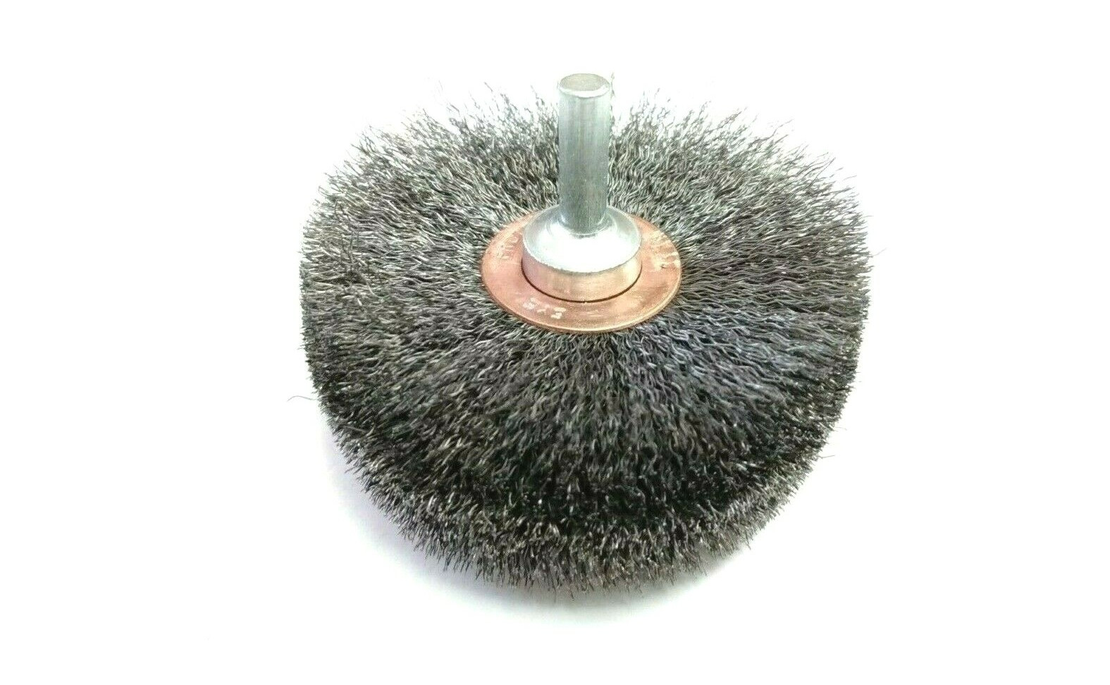 WEILER 17621 STEM MOUNTED CRIMPED WIRE WHEEL 3″ DIA, .008 WIRE, 1/4″ STEM (NEW)