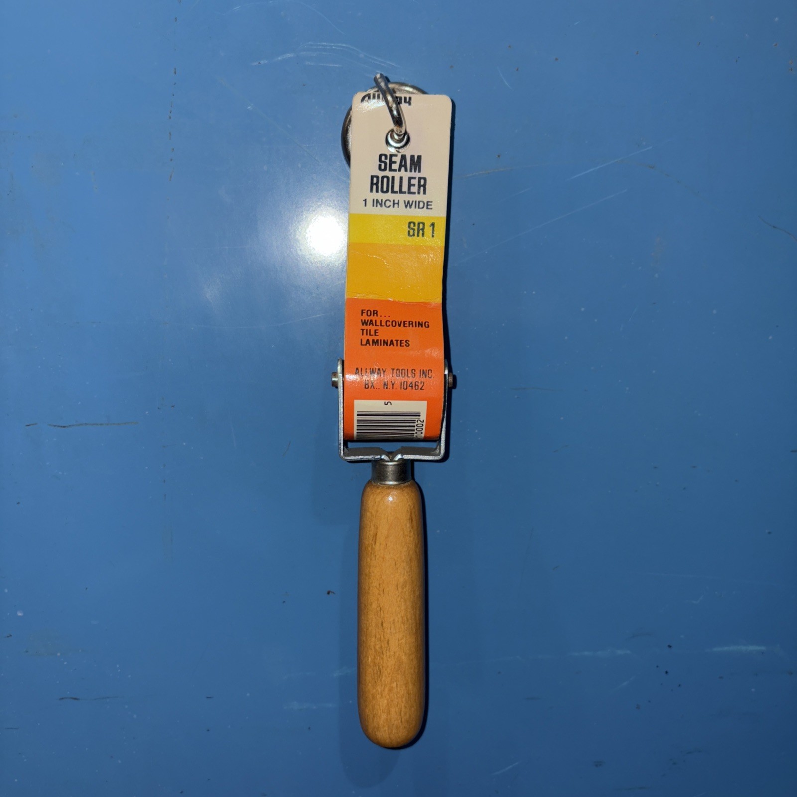 Allway Tools Wooden Seam Roller Wallpaper Hand Tool Made In USA Vintage