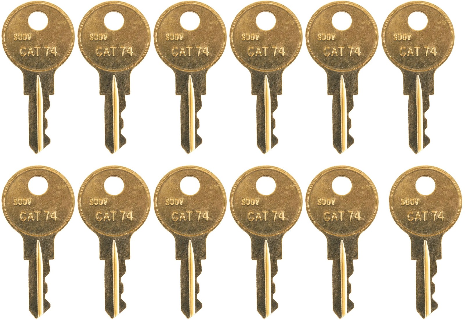 for Your Janitor Bobrick Cat-74 Dispenser Key – 12 Pack of Keys