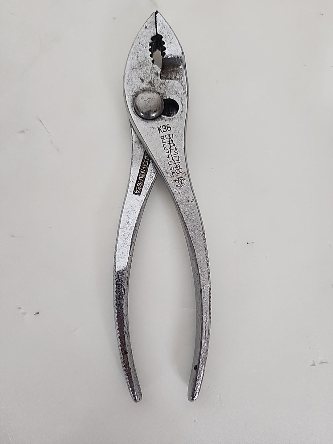 Diamond Duluth 6-1/2″ Pliers K35 Made In USA