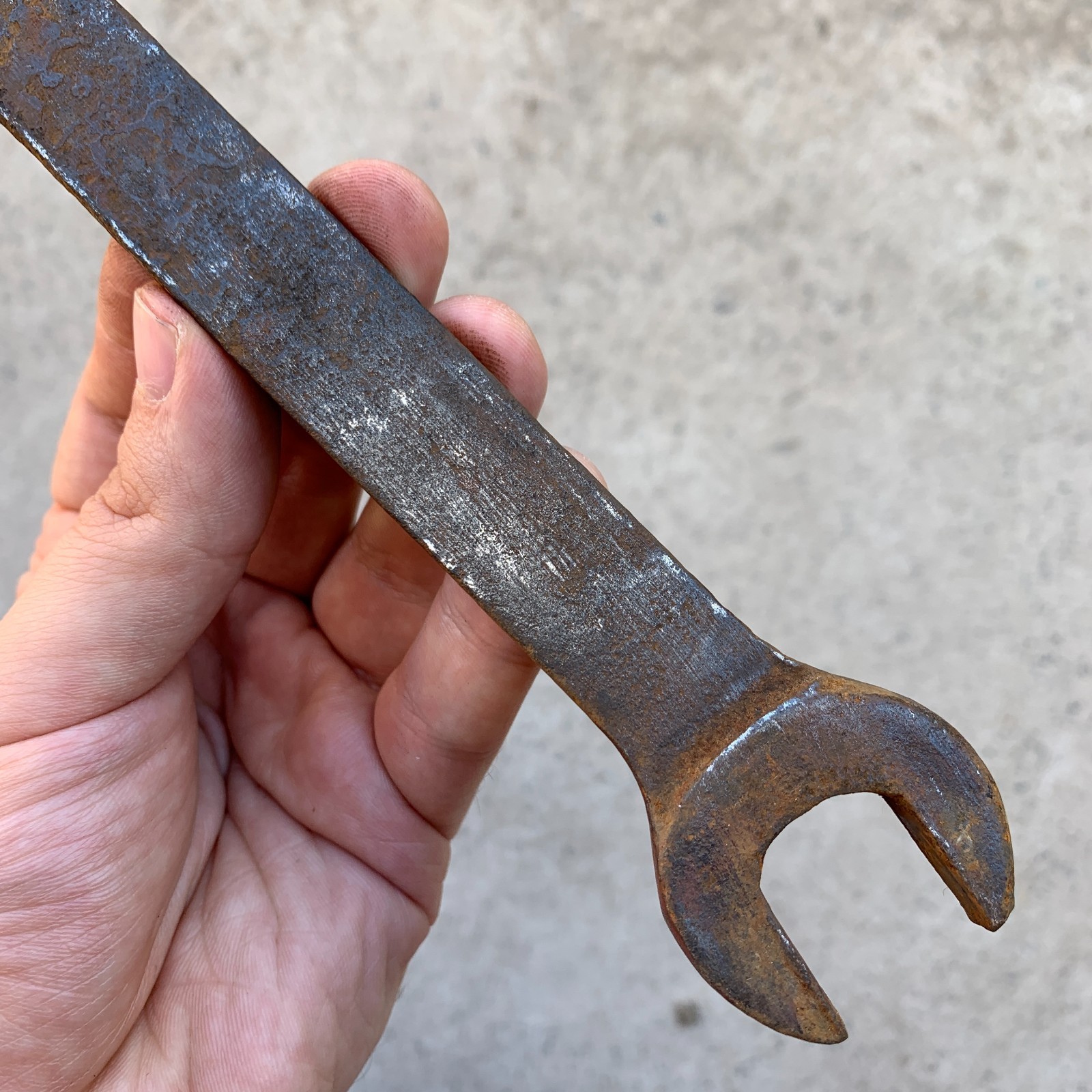 Vintage Open End Wrench / Soviet Old Hand Tool / Made in USSR.