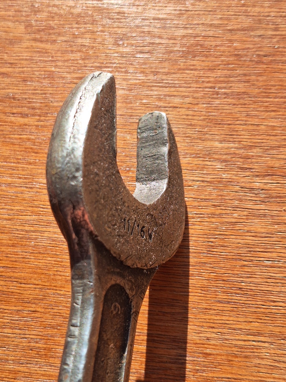 Snail Brand No.16 Vintage Rare Spanner 9/16 Whitworth 5/8 BS x 11/16 Whit 3/4 BS