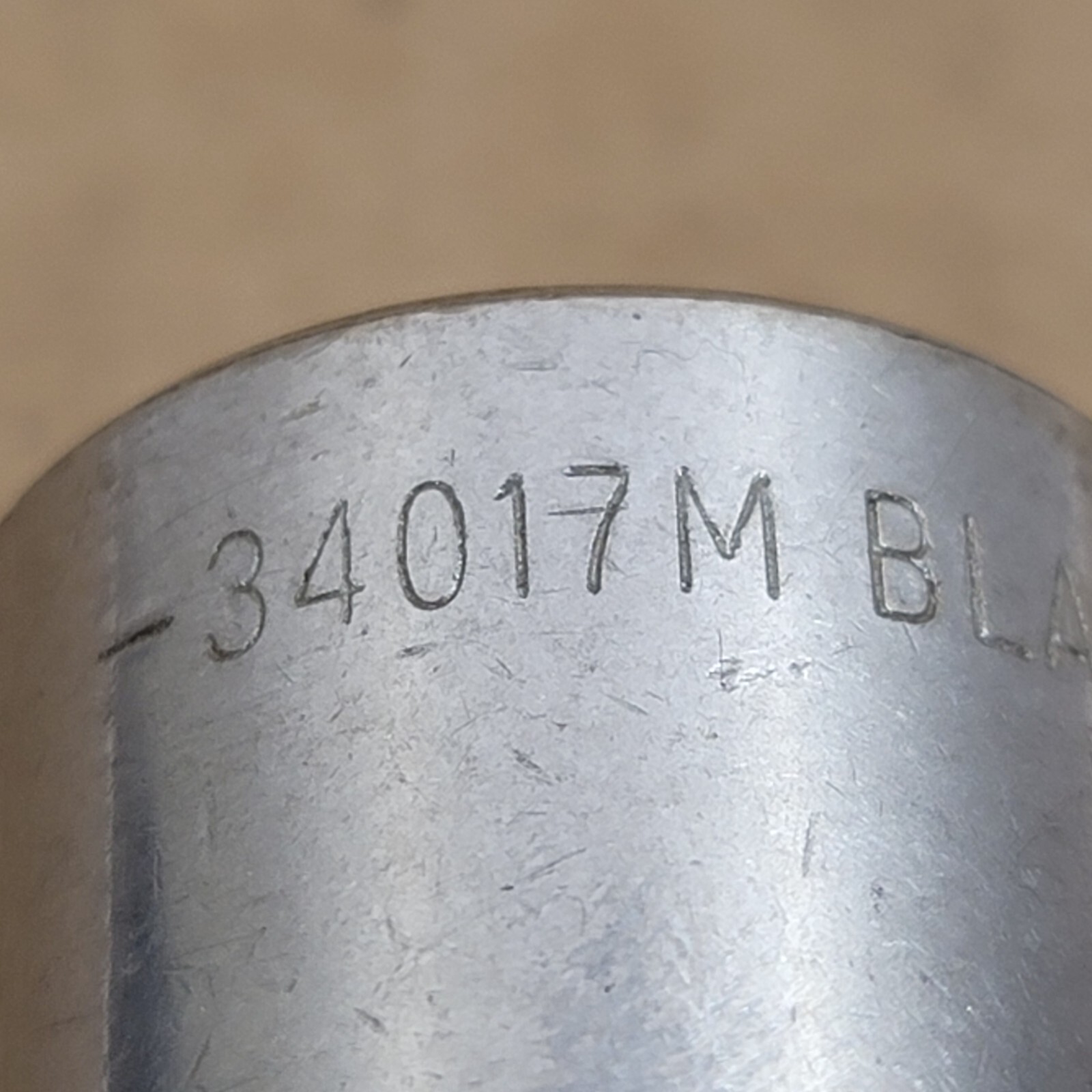 Vintage Blackhawk 17mm Socket 12 point 3/8″ Drive 34017M USA