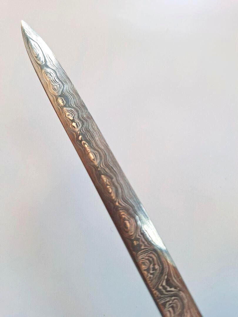 Kato Kiyoshi Damascus Japanese Marking Knife Kiridashi Kogatana 158mm New 加藤清志