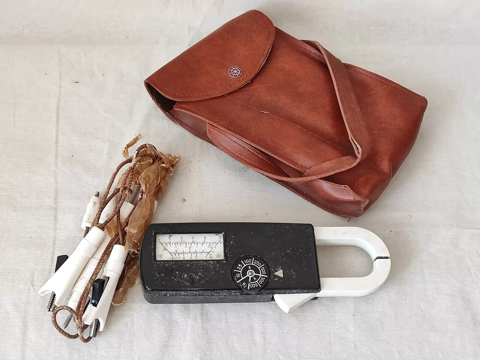 Original USSR Soviet Russian Vintage Electrical measuring pliers D90 USSR Tongs