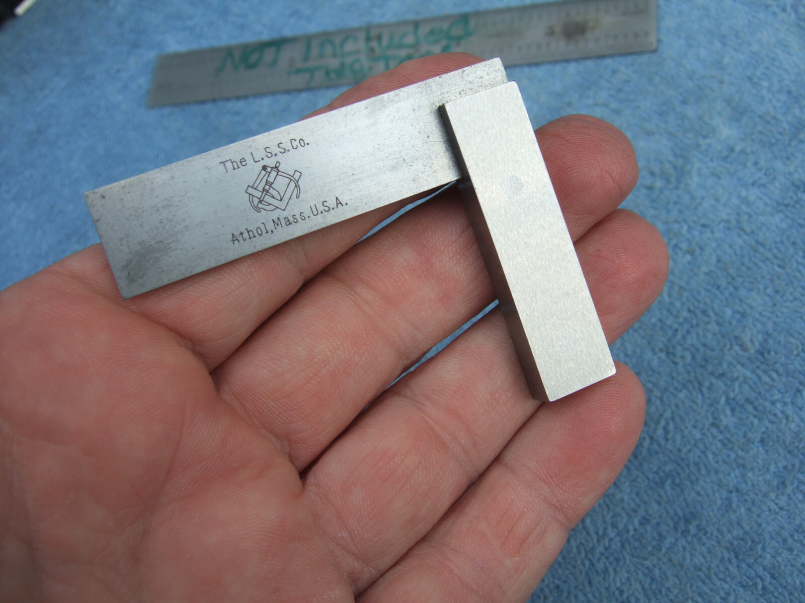 STARRETT No.20 VINTAGE OLD 2 In. SQUARE USA MACHINIST INSPECTION NO ENGRAVING 2A
