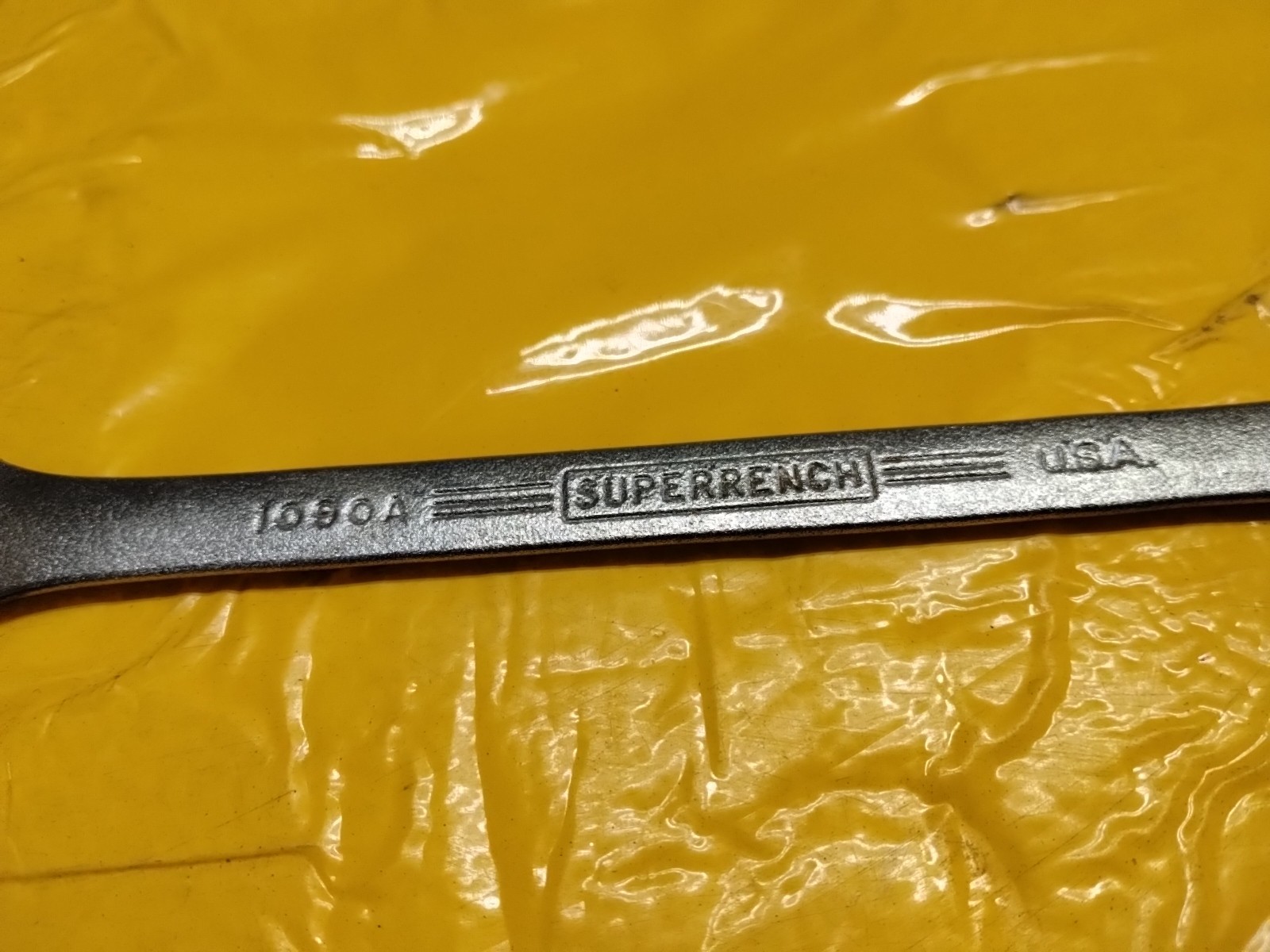 Vintage Williams Superrench 3/8 x 7/16 Double Open End Brake/Tappet Wrench 1090A