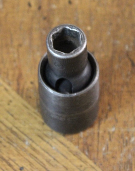 Snap On Tools 10mm Universal Swivel Impact Socket 3/8″ Drive 6 Point IPFM10B