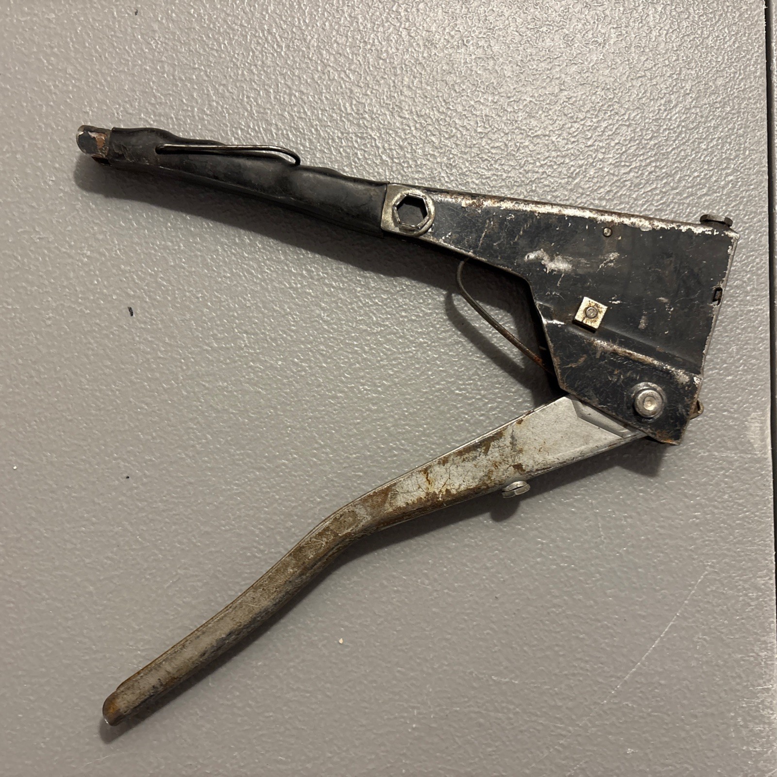 Vintage USM PRG412 Pop Rivet Tool,United Shoe Machinery Corp. Shelton, Conn.,VGC