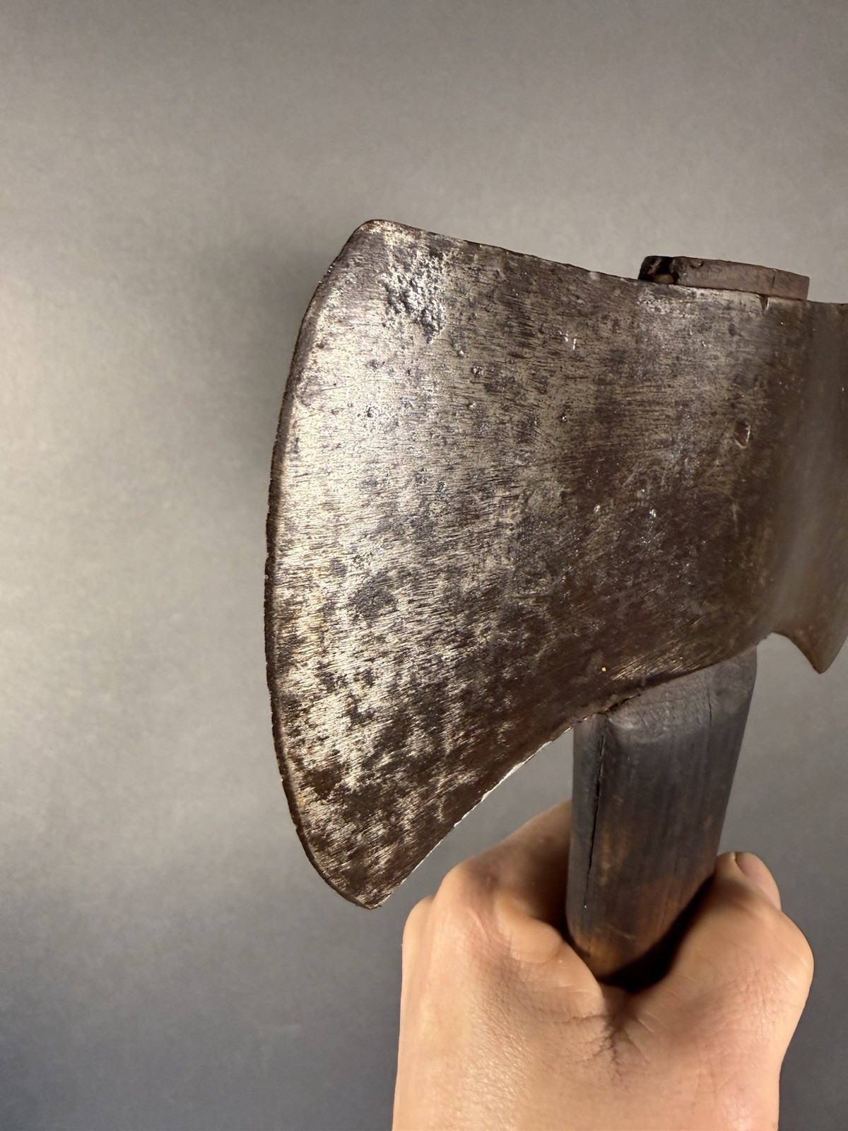 Vintage. Plumb double bit cruiser axe, 28″ handle. Small Eye.