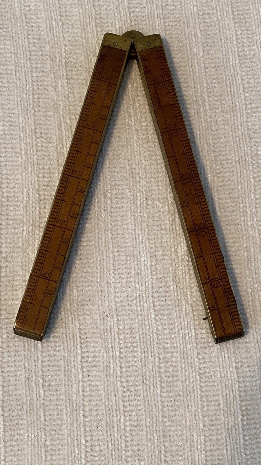 Vintage EA Stearns & Co. No. 22 Folding Ruler 1800’s “RARE” Nice Condition