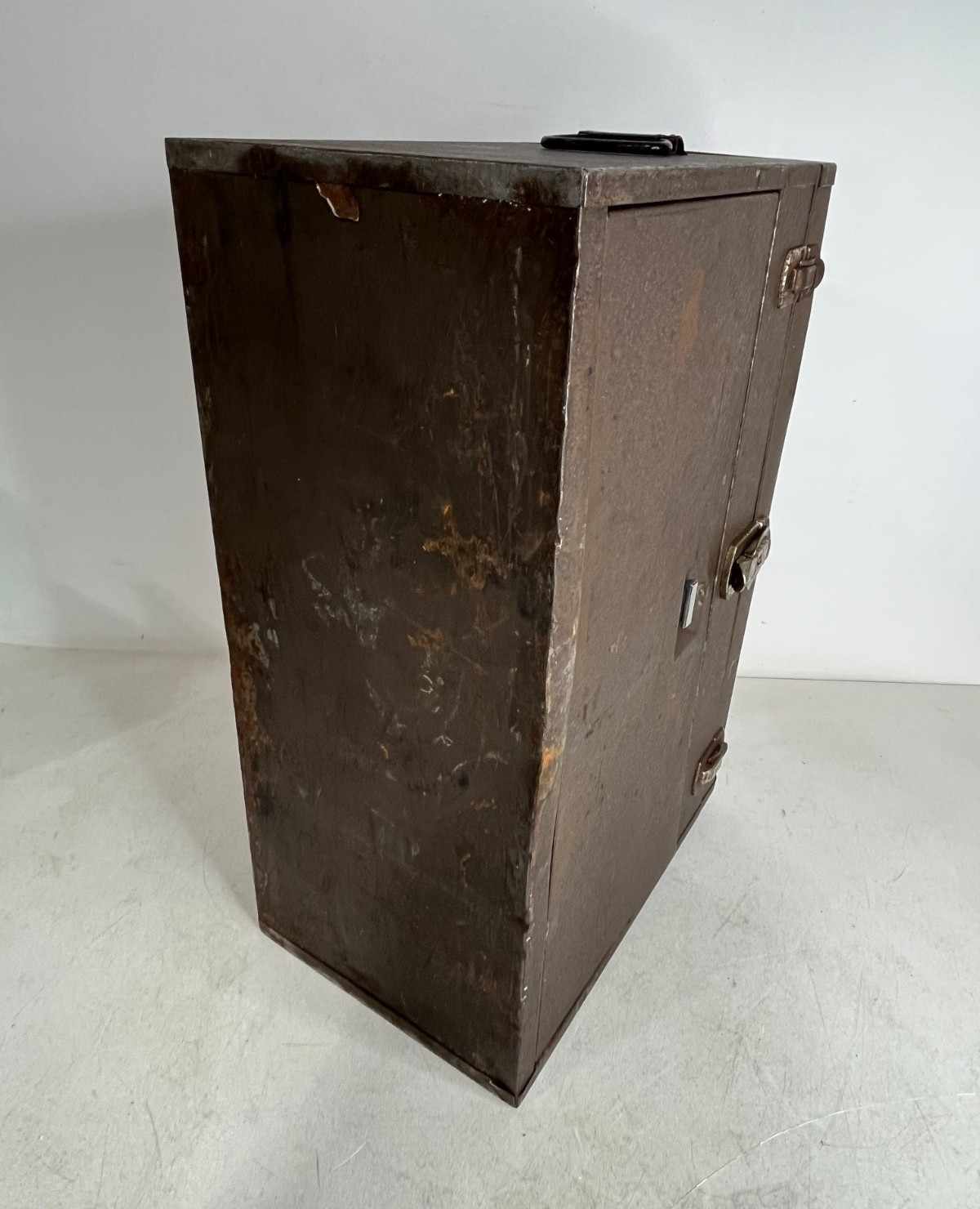 Vintage Kennedy Kits Style 520 Machinist Tool Box – Brown Wrinkle 7 Drawer USA