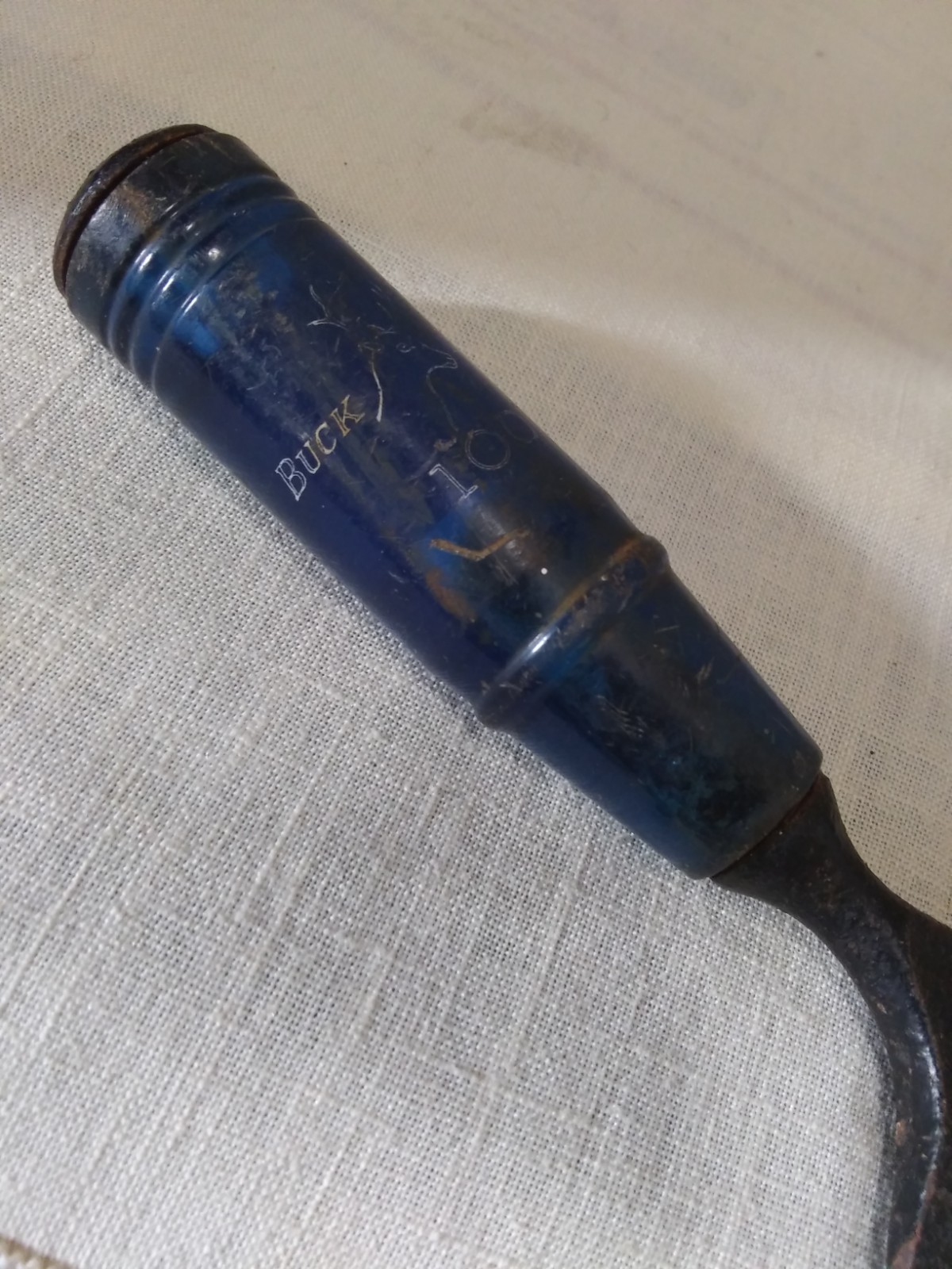 Vintage Buck Bros (#100) Wood Chisel plus one