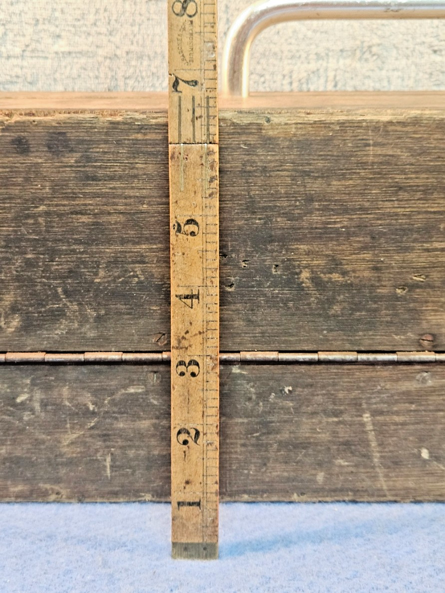 Vintage 1930s C.W. Cheney & Son Carpenter’s 20″ Tool Chest Birmingham England