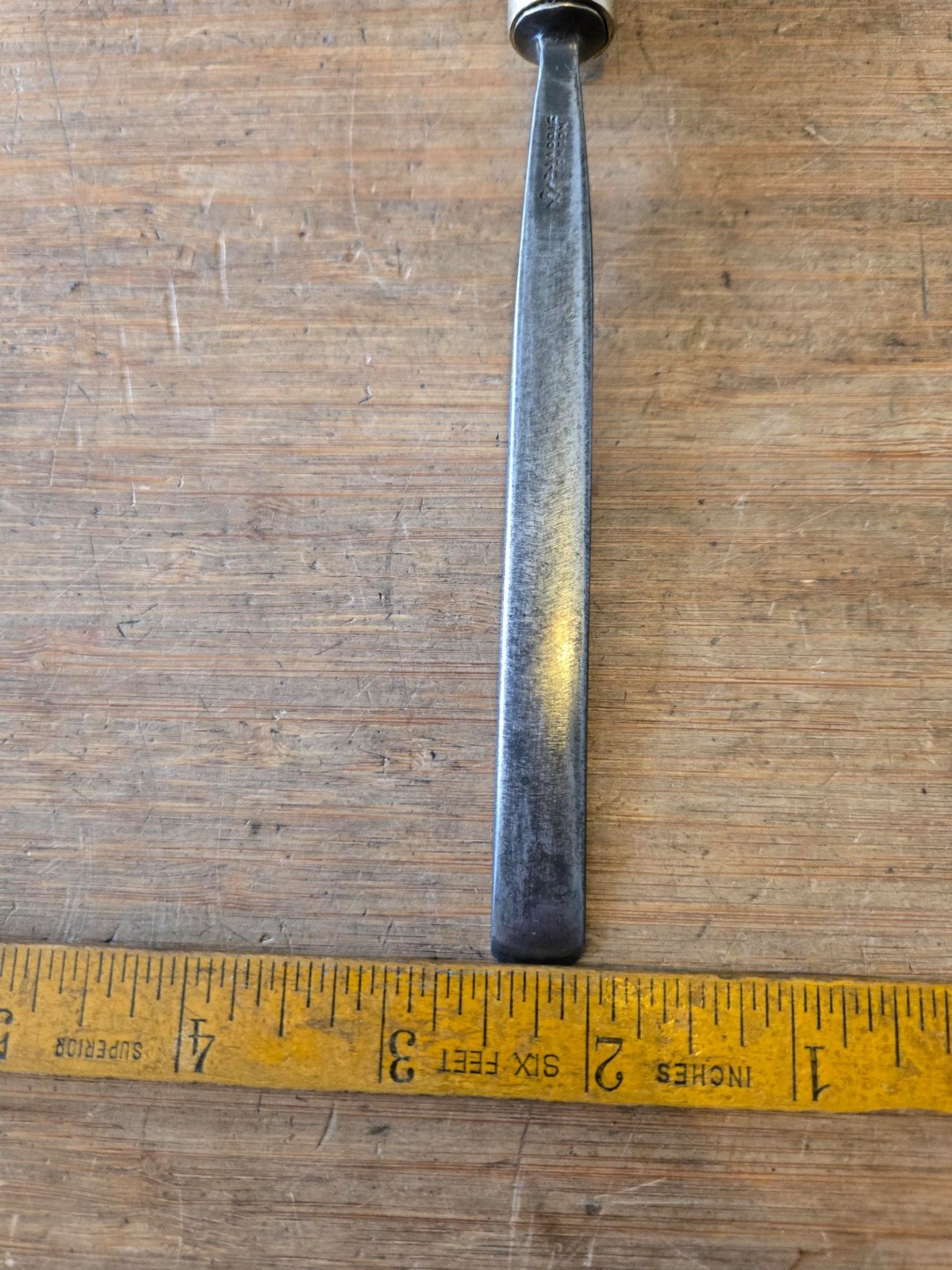 Antique S J Addis London Shallow Gouge Chisel no.4 *Made in England*