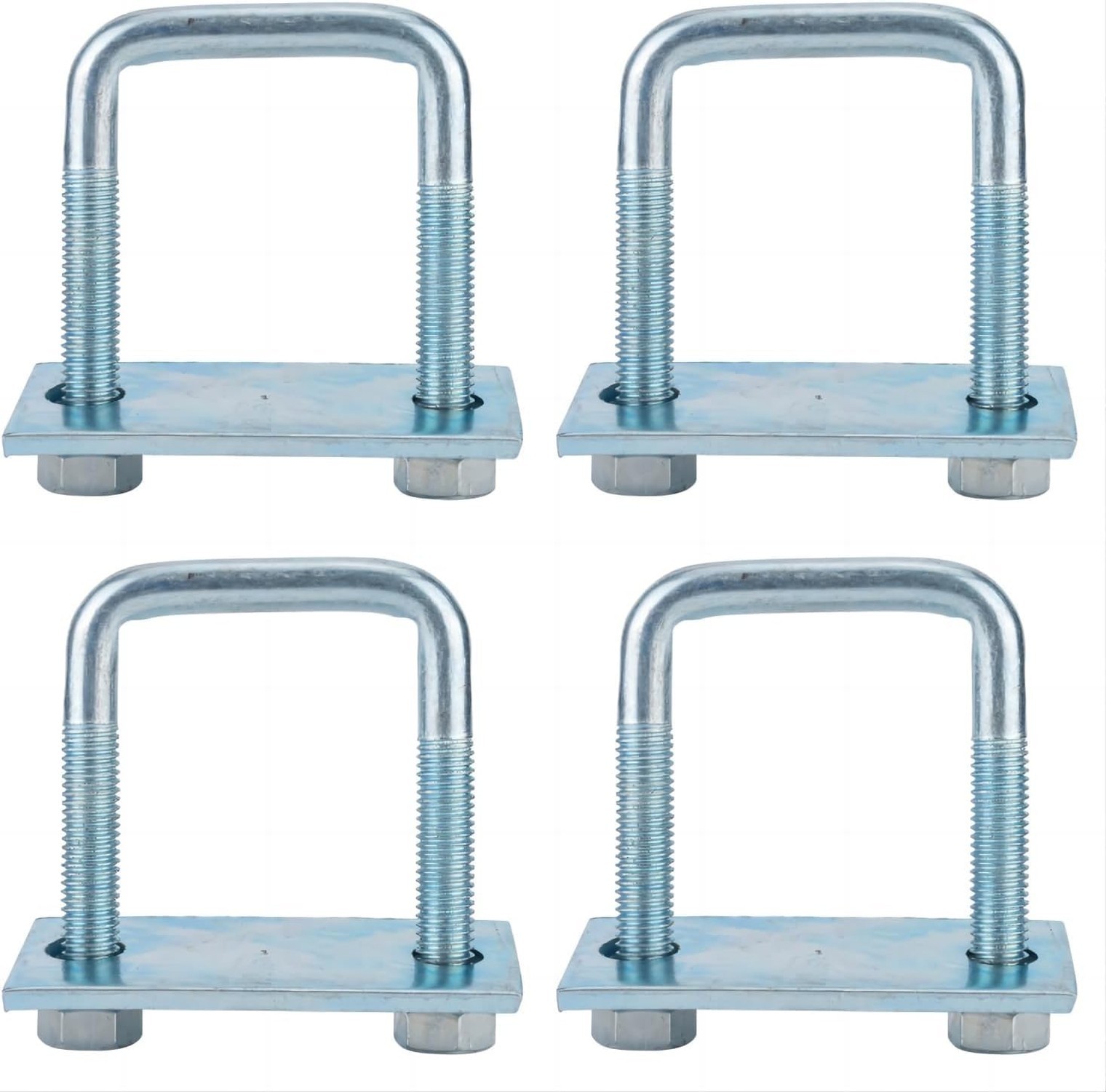 4 Pack Leaf Spring Clamp Kit, 2-5/8 inch Width X 3-3/4 Long Leaf Spring Clamp…